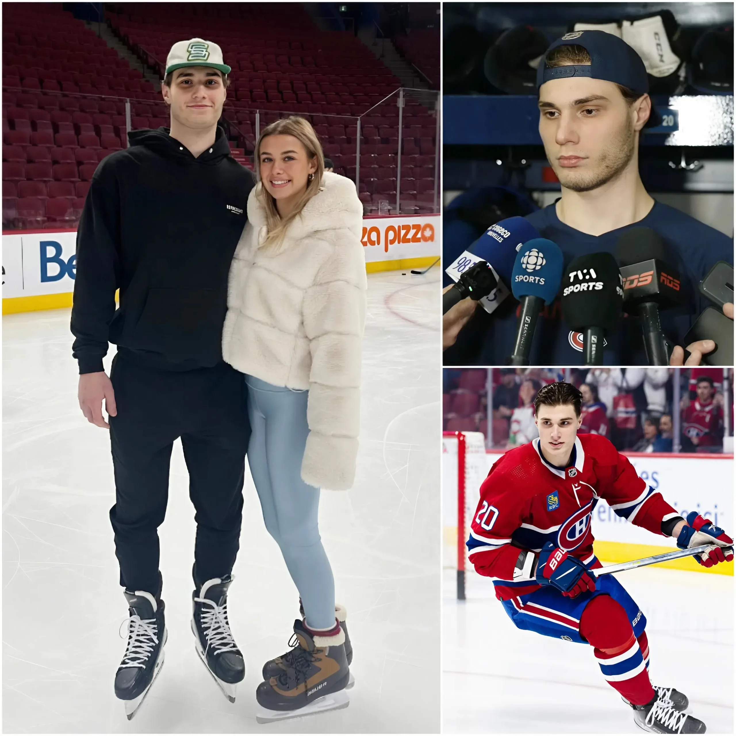 Cover Image for Juraj Slafkovský, jeune étoile montante des Canadiens de Montréal, a réagi avec émotion après que des internautes ont publié des commentaires blessants sur l’apparence de sa petite amie, déclenchant une large discussion sur les réseaux sociaux.