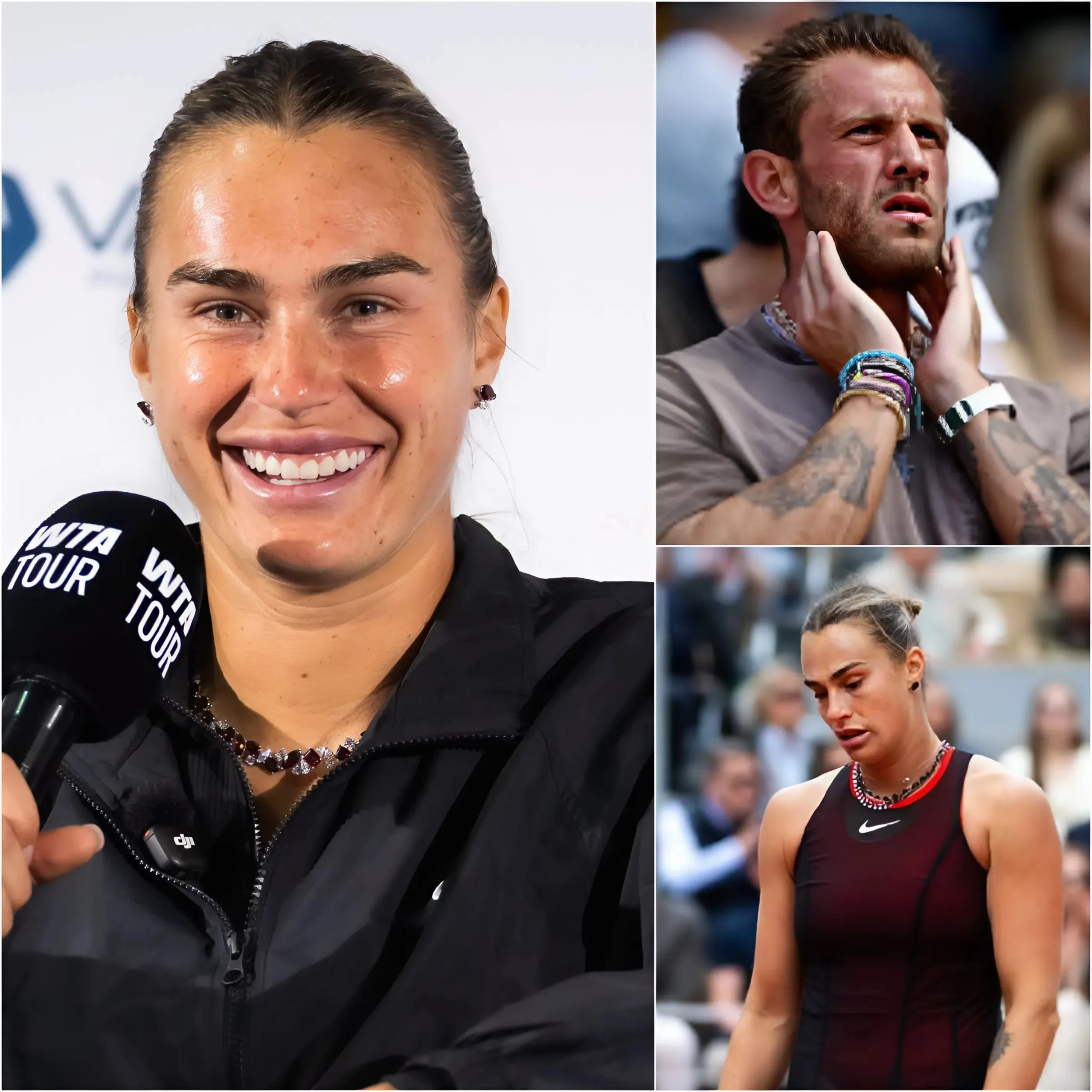 Cover Image for “Gracias a todos por estar siempre ahí para mí, incluso cuando fracaso”. — Tan solo un día después de una decepcionante derrota en el torneo de Berlín, Aryna Sabalenka, según se informó, seguía consumida por la culpa, incapaz de estar a la altura de las expectativas.