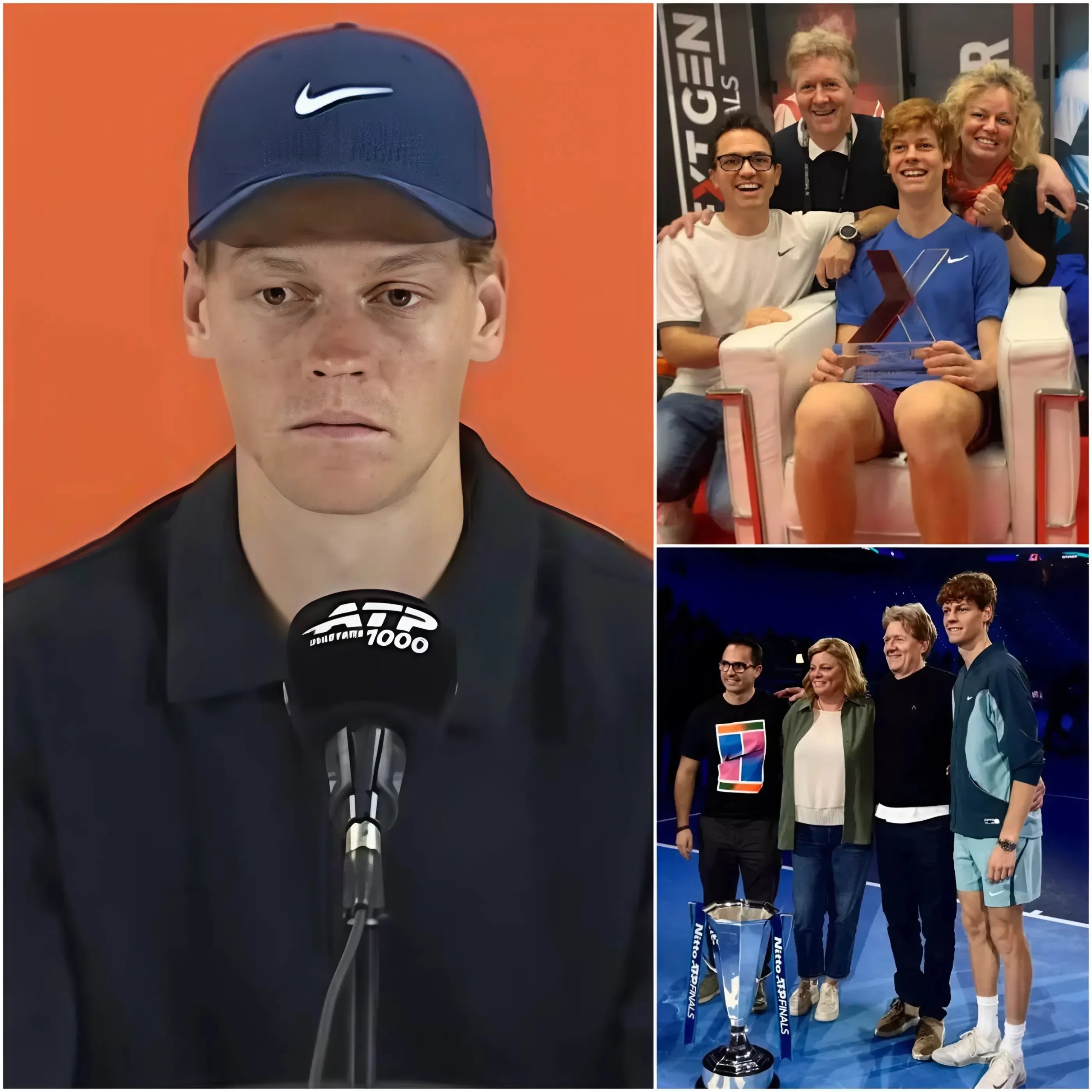 Cover Image for 💖🎾 “Hanno sacrificato così tanto per me…” — Jannik Sinner ha commosso ancora una volta i fan parlando dei suoi genitori, Hanspeter e Siglinde, che lo hanno sostenuto silenziosamente fin dai suoi primi giorni nelle Dolomiti fino alla conquista del primo posto nella classifica mondiale.
