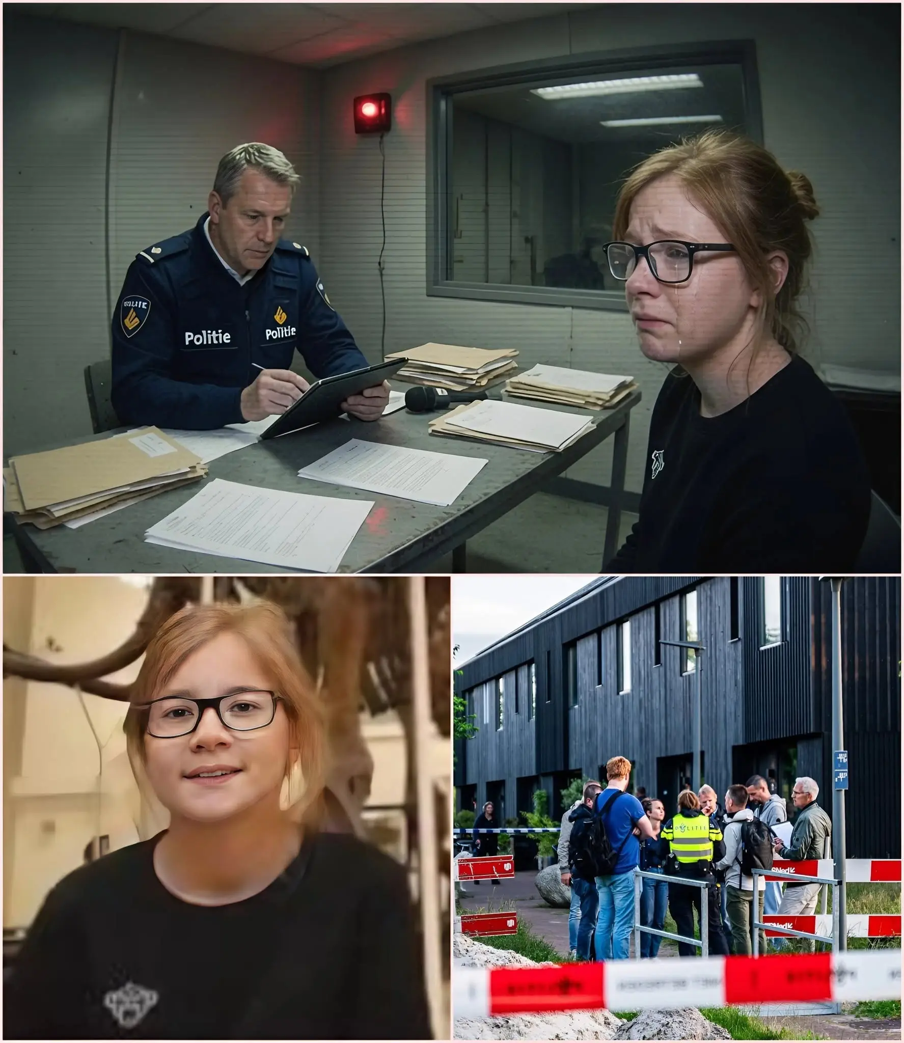 Cover Image for “Ze hadden een enorme ruzie” 🔥📣 Kim (15) vertelde huilend en vol verdriet na het verlies van haar ouders. Ze liet hen de video zien die ze had opgenomen, maar het filmpje van 2 minuten zorgde ervoor dat de politie meteen terugkwam naar haar huis.