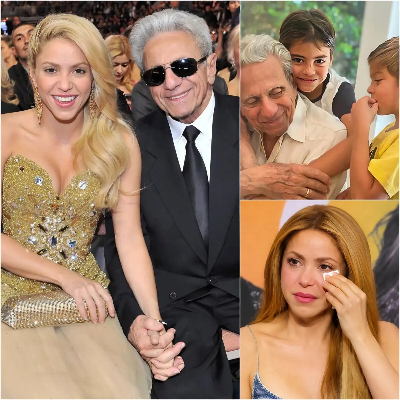 Cover Image for “Mi padre es mi héroe, y fue él quien me ayudó a brillar como lo hago hoy…” — Shakira compartió entre lágrimas, por primera vez, las dificultades que atravesó su familia durante uno de los períodos más duros de su vida.