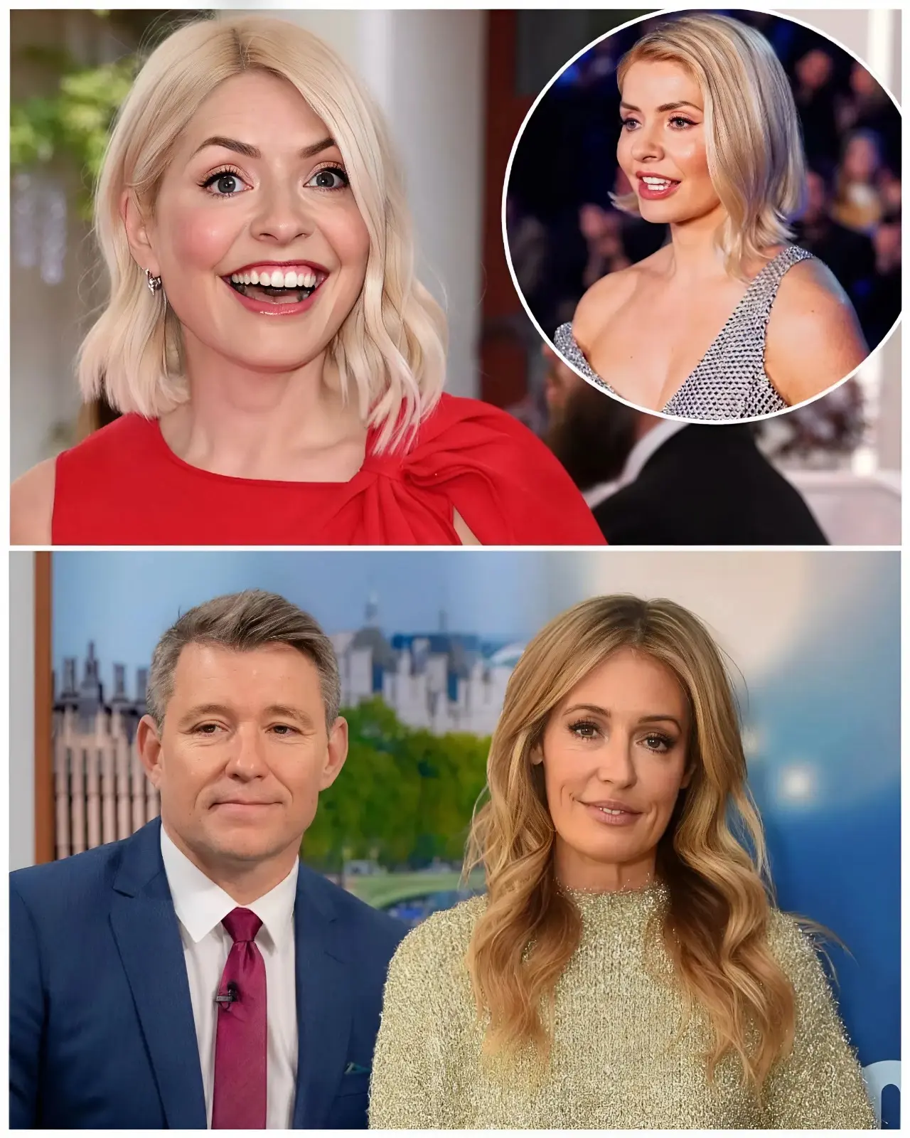 Cover Image for TV WAR BREWING? HOLLY WILLOUGHBY’S BIG COMEBACK MOVE IS JUST DAYS AWAY—AND THE TIMING COULDN’T BE MORE AWKWARD FOR CAT DEELEY AND BEN SHEPHARD Just as Cat Deeley and Ben Shephard continue settling into their roles, a familiar face is reportedly preparing to make a dramatic return that could shake up the daytime TV landscape all over again.