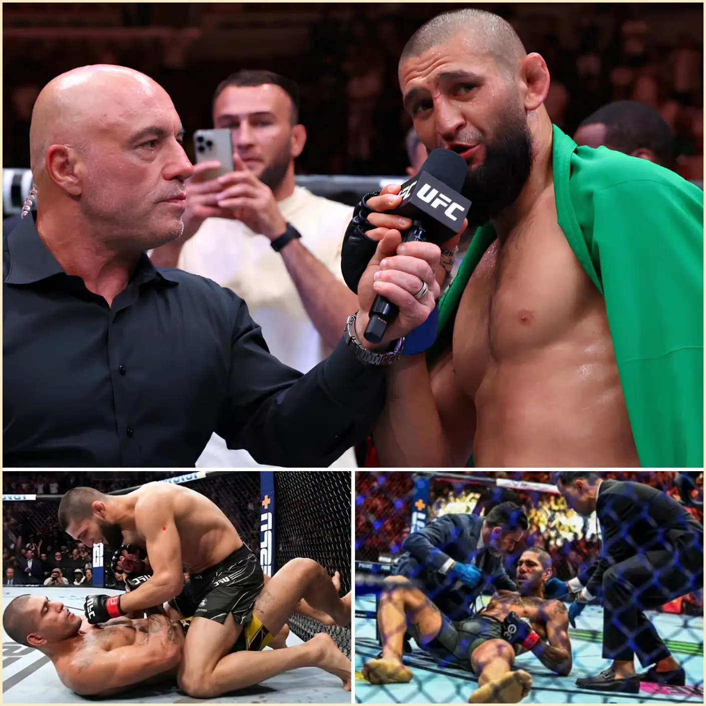 Cover Image for “THE MONSTER FINALLY BROKE POATAN!…” — Khamzat Chimaev Knocks Out Alex Pereira in Just 3 Minutes and 41 Seconds After a Savage War, Leaving the Entire MMA World Completely Speechless👇👇👇
