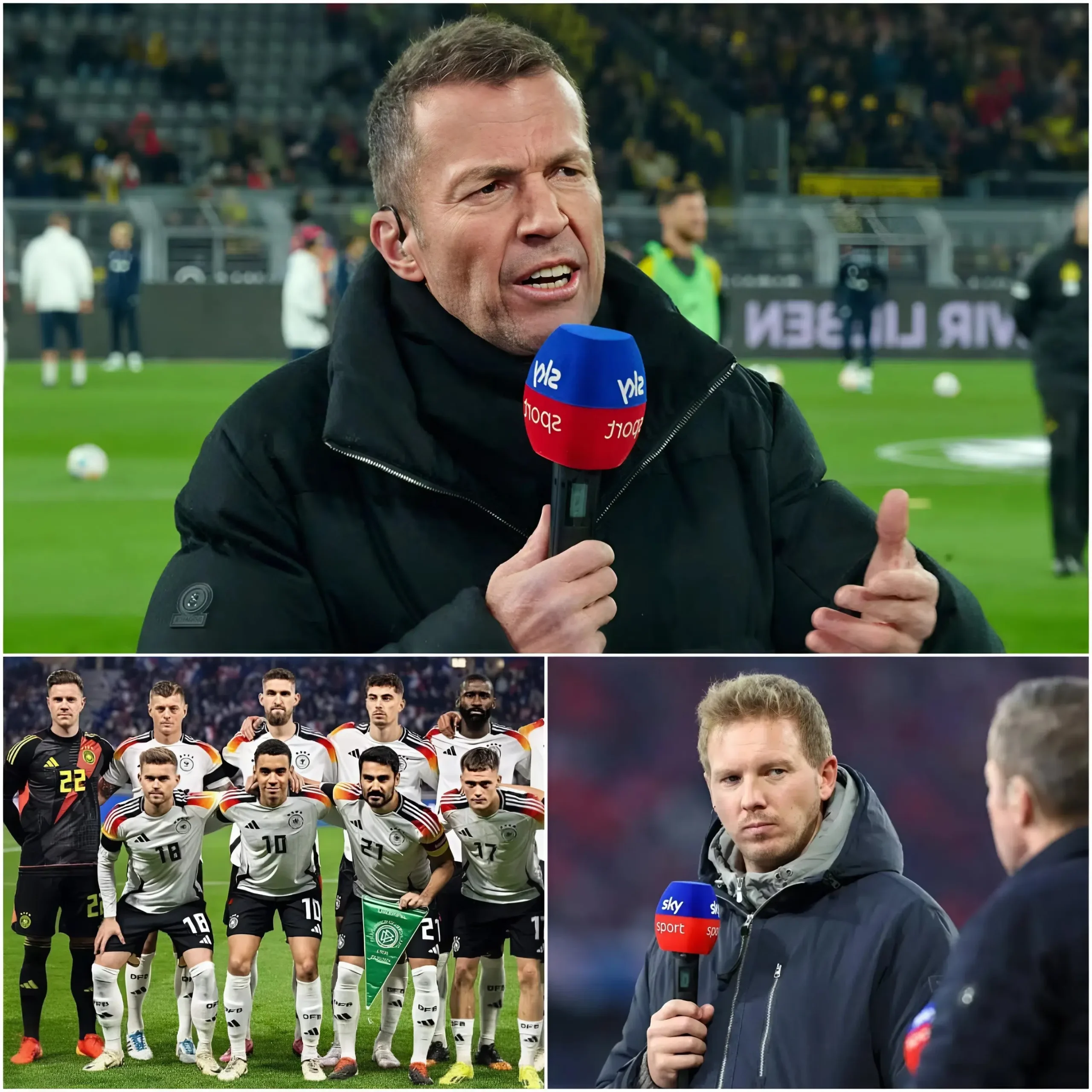 Cover Image for 🚨⚽ „Wenn Deutschland mit dieser Aufstellung spielt, könnte es teuer werden!“ – Die Legende Lothar Matthäus sorgte unerwartet für Aufsehen, als er Julian Nagelsmanns Personalentscheidungen vor dem Spiel gegen Ecuador öffentlich kritisierte.