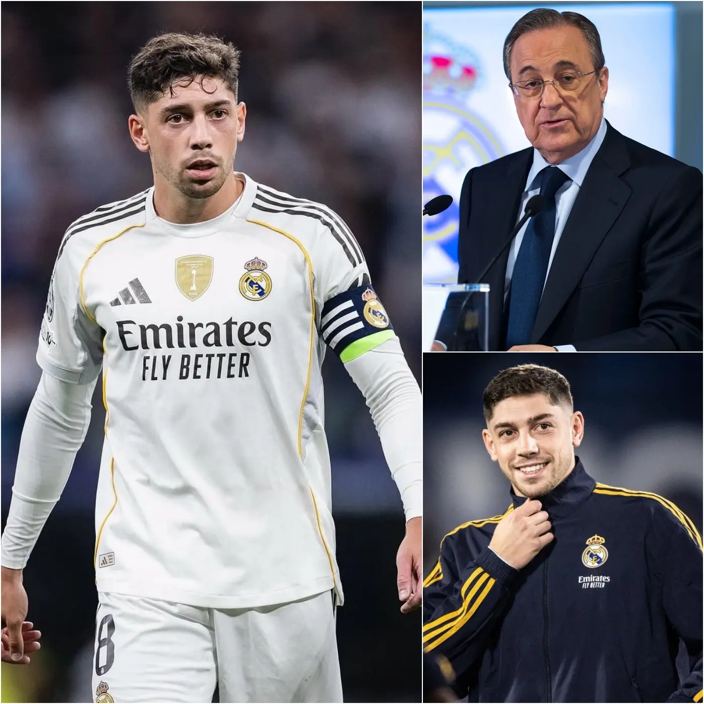 Cover Image for 🚨 NOTICIA DE ÚLTIMA HORA DEL REAL MADRID: ¡VALVERDE NO SE VALUZA! 🤍 A pesar de las especulaciones del mercado de fichajes, el Real Madrid no tiene intención de desprenderse de Federico Valverde este verano.