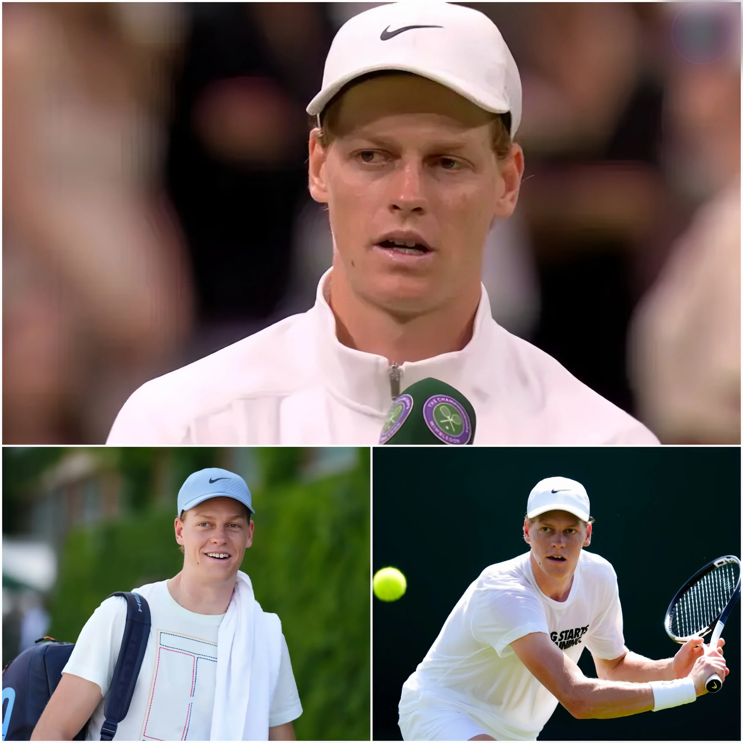 Cover Image for 🔴🎾 “Combatterò con tutte le mie forze.” — Jannik Sinner ha lanciato un messaggio di determinazione dopo aver sconfitto Cameron Norrie per 6-3, 6-3 al Giorgio Armani Tennis Classic di Londra.