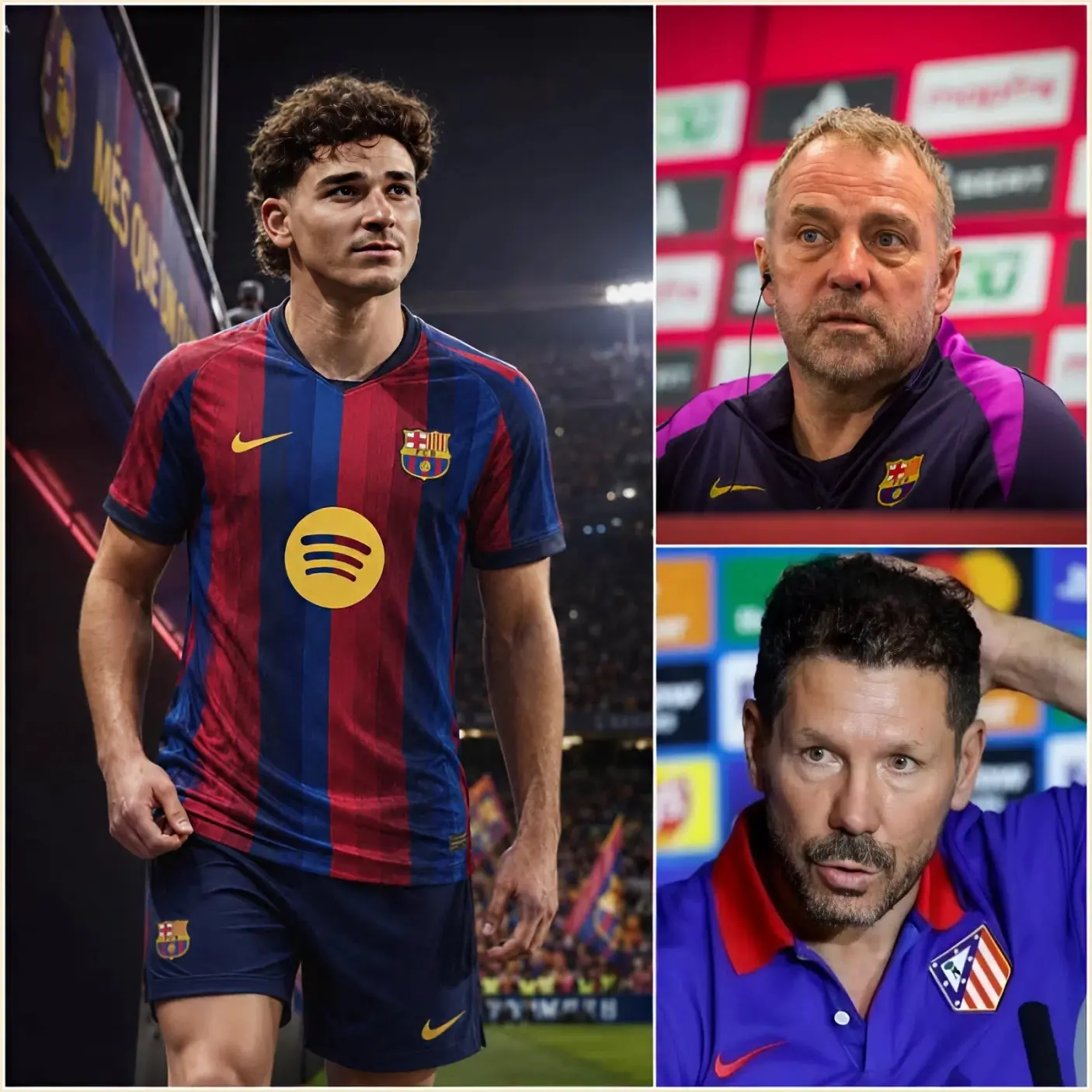 Cover Image for 🔥🚨 “¡Solo quiero ir al Barça!” Se informa que la superestrella Julián Álvarez estaría muy interesada en fichar por el Barça tras surgir tensiones irreconciliables con el Atlético de Madrid.