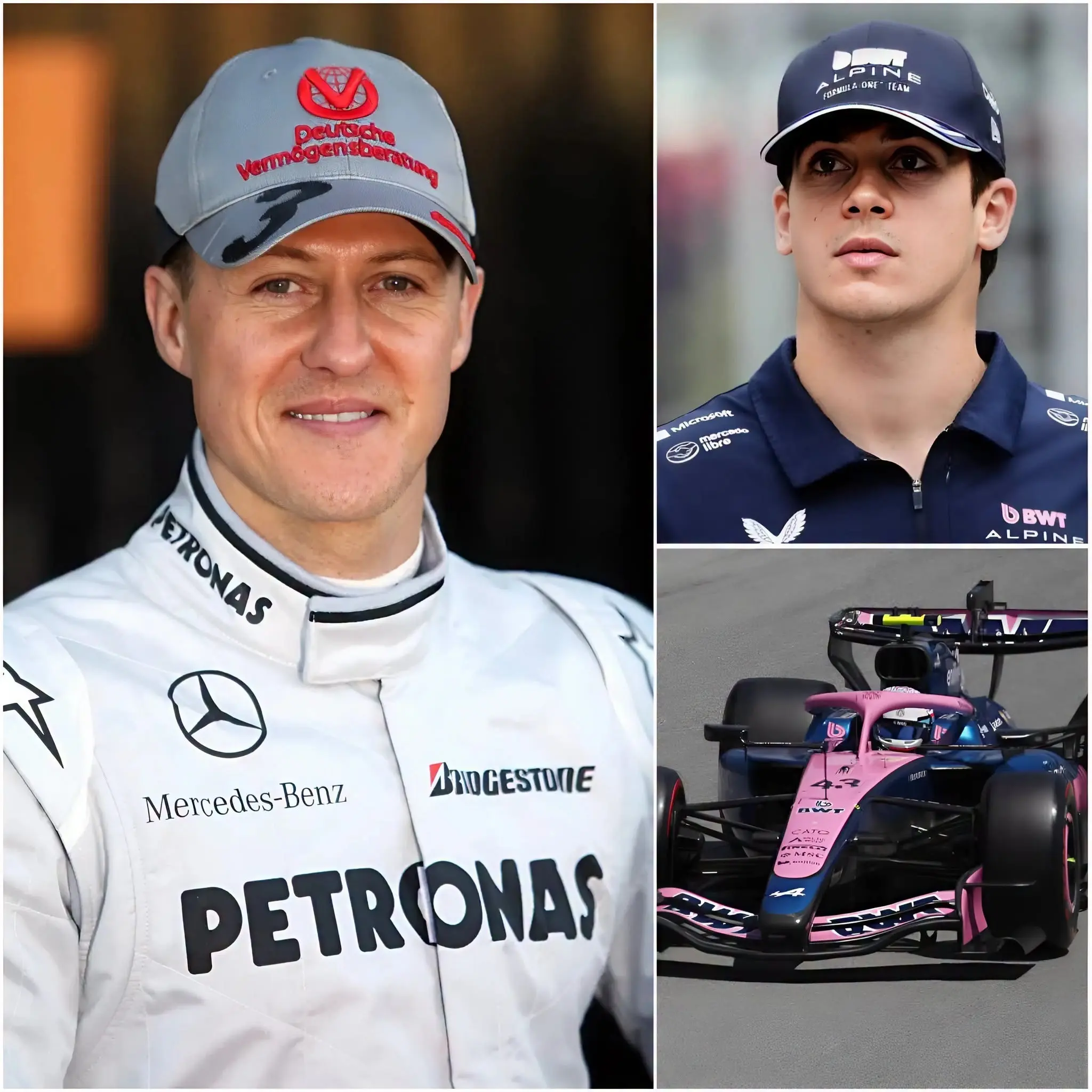 Cover Image for ÚLTIMA HORA (HACE 30 MINUTOS): Michael Schumacher acaba de revelar la desgarradora razón por la que Colapinto no pudo rendir al 100%,