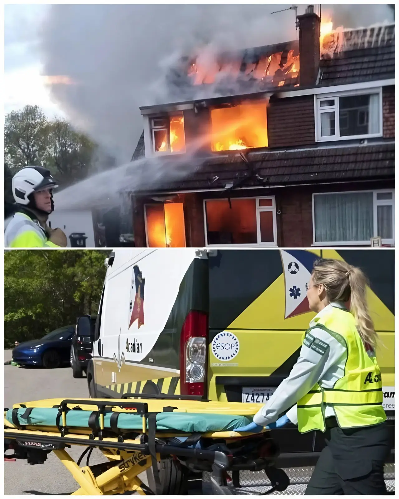 Cover Image for 💔 SO SAD: Beloved soap star k!lled alongside wife in house fire as tributes flood in -An investigation is underway into what caused the blaze 😢🙏👇
