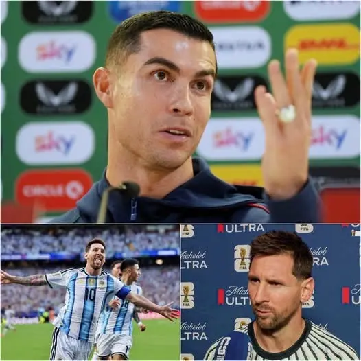 Cover Image for 🚨 ENFRENTAMIENTO MUNDIAL: ¡CRISTIANO RONALDO ATACA A MESSI, LA REACCIÓN DEL JUGADOR ARGENTINO PROVOCA UN TERREMOTO! 🚨