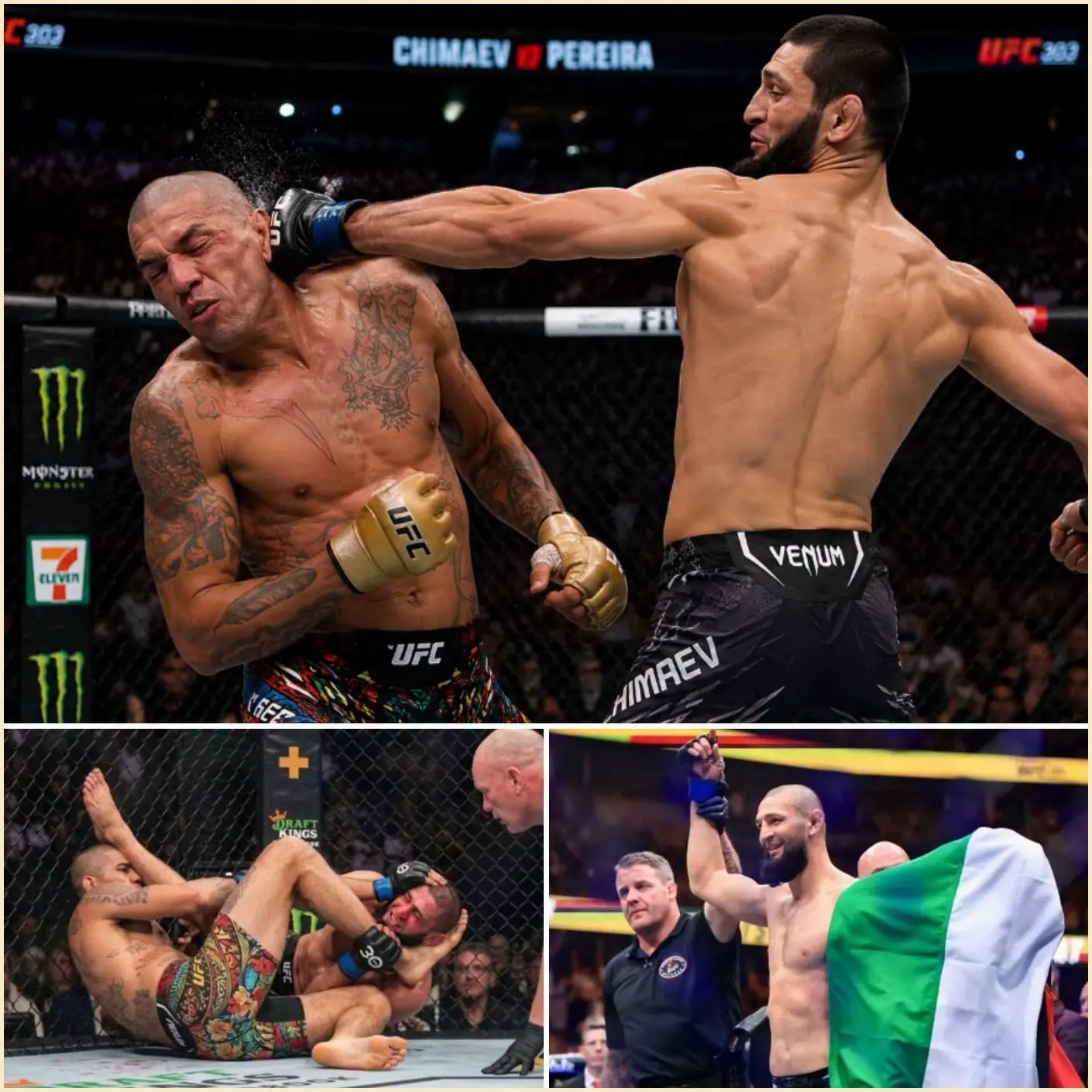 Cover Image for “ONE KING FELL… AND THE WOLF MADE THE WHOLE WORLD WATCH IT.” — Khamzat Chimaev Ends Alex Pereira’s Dominance in Brutal Fashion, Leaving Millions Frozen in Disbelief👇👇👇