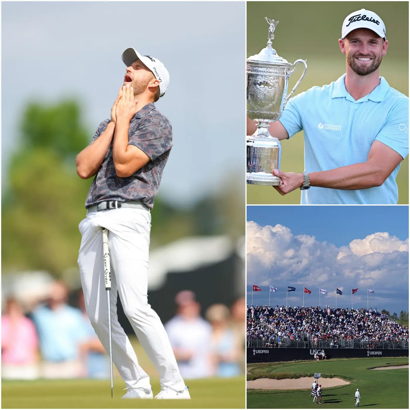 Cover Image for 🚨 **WYNDHAM CLARK WON THE U.S. OPEN… BUT THE REAL STORY BEGAN AFTER THE FINAL PUTT. As thousands watched the celebration, one uncomfortable reality overshadowed the victory—and the explanation traces back to a moment that still divides golf fans today…
