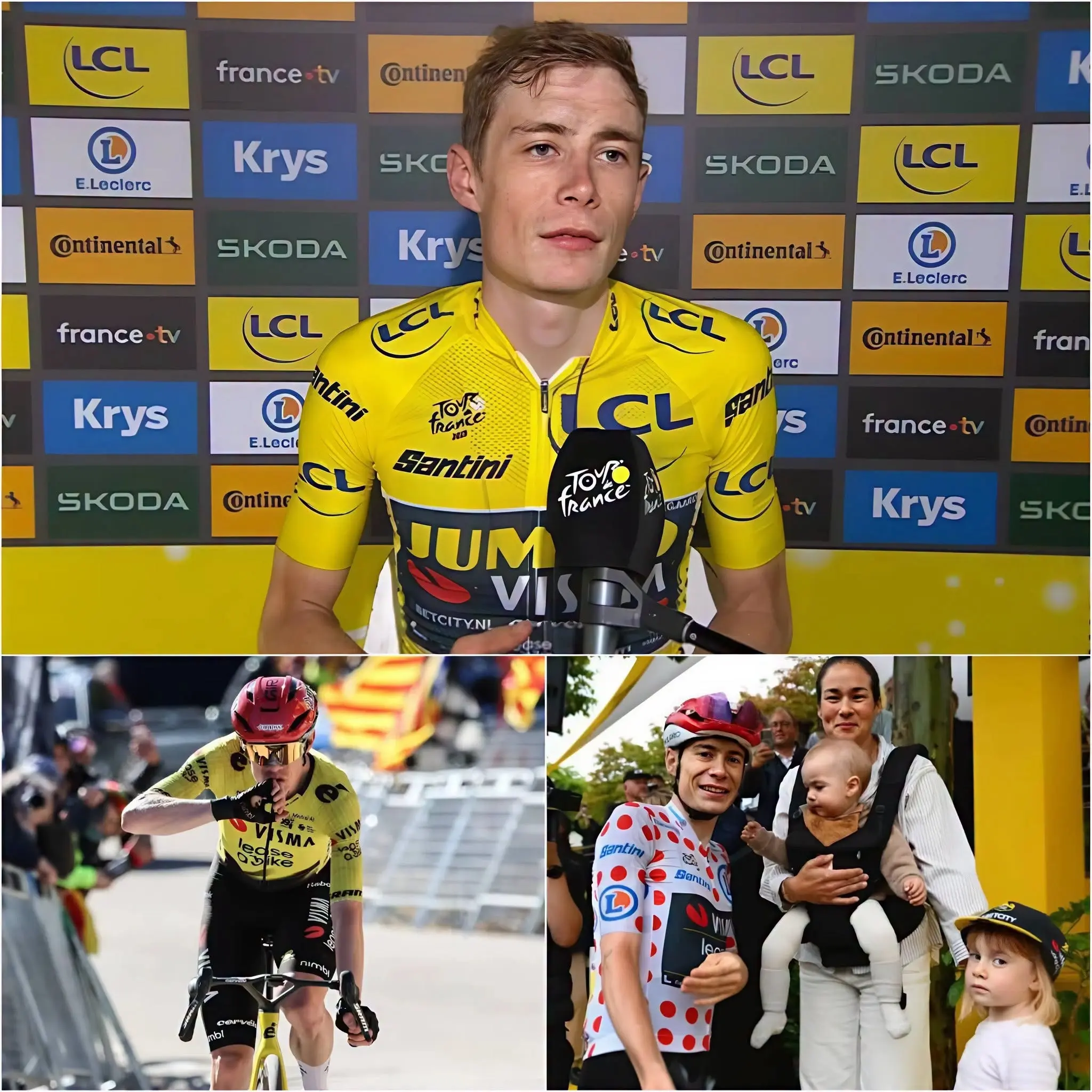 Cover Image for 🚨ULTIMA HORA MONTREAL: Jonas Vingegaard BEVESTIGT OFICIALMENTE QUE TIENE BUENAS NOTICIAS INESPERADAS ANTES DEL TOUR DE FRANCIA, veel personas le envían felicitaciones…