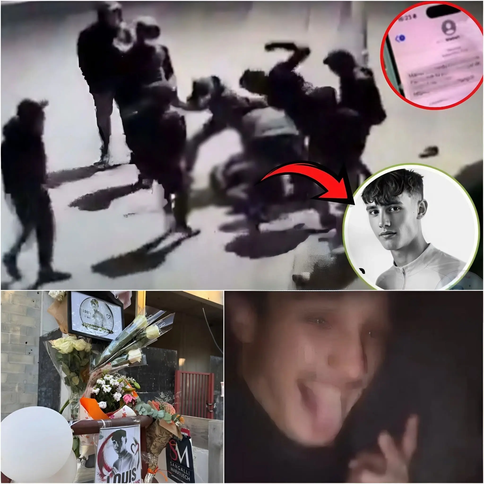 Cover Image for KLINISCHER WENDEPUNKT: Der 17-jährige Louis wurde brutal zu Tode geprügelt. Sein Handy wurde gefunden. Auch seine letzte verzweifelte Nachricht an seine Mutter, in der er sein Martyrium schilderte, wurde entdeckt: „Mama, rette mich!… Sie werden mir die Beine zerquetschen…“