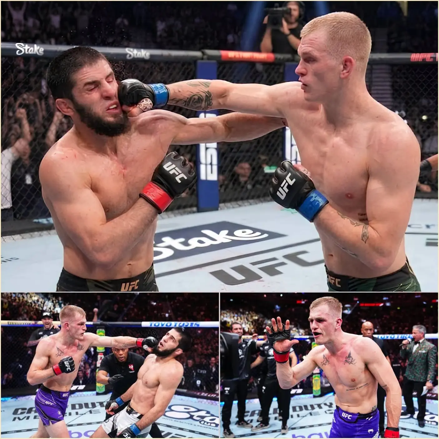 Cover Image for “Everything happened so fast that Islam Makhachev didn’t even realize his reign was over.” — Ian Machado. Garry delivers the most shocking knockout of the year.👇