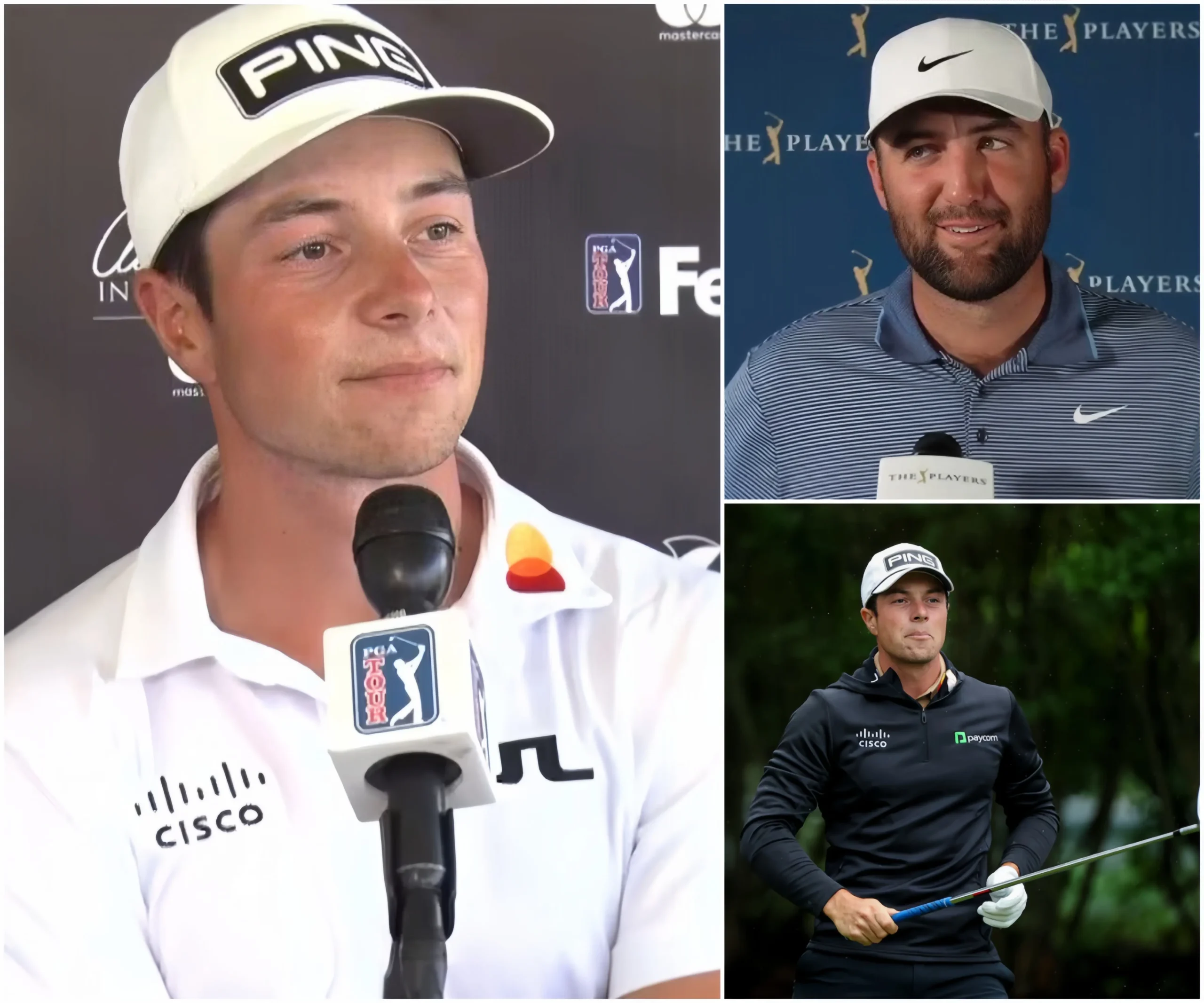 Cover Image for ⛳🔥 “I’m here to see who finishes second!” – Viktor Hovland stoked the tension at the Travelers Championship by surging to the lead at -20, making it clear that the title is his only goal.