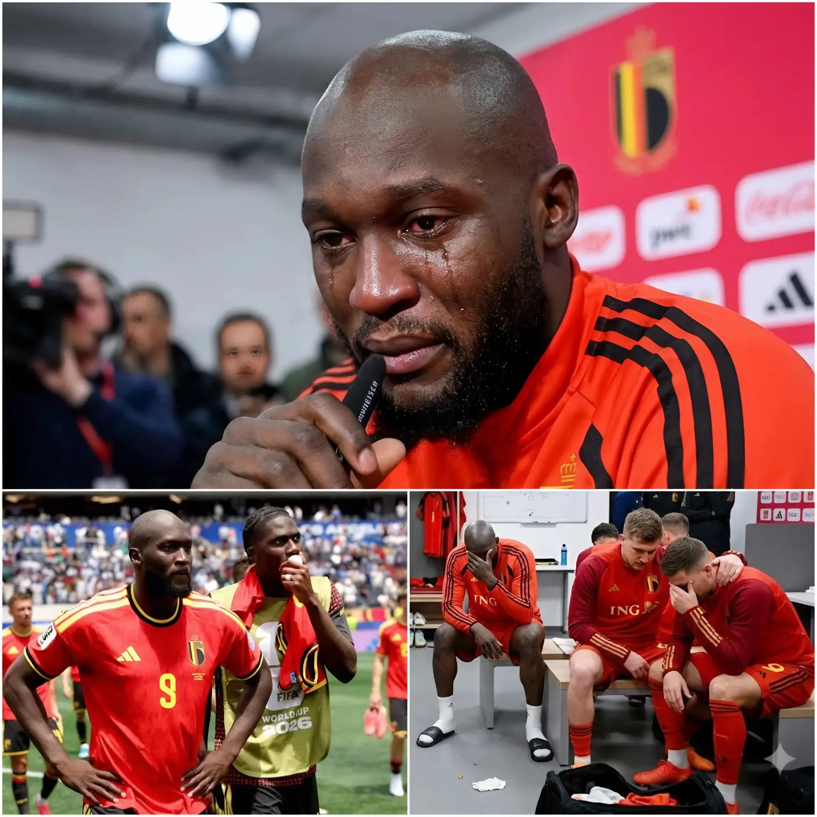 Cover Image for 🔴”SCHOKKEND: Interne chaos bij Rode Duivels na plotselinge verklaring Lukaku… hele team in tranen.”