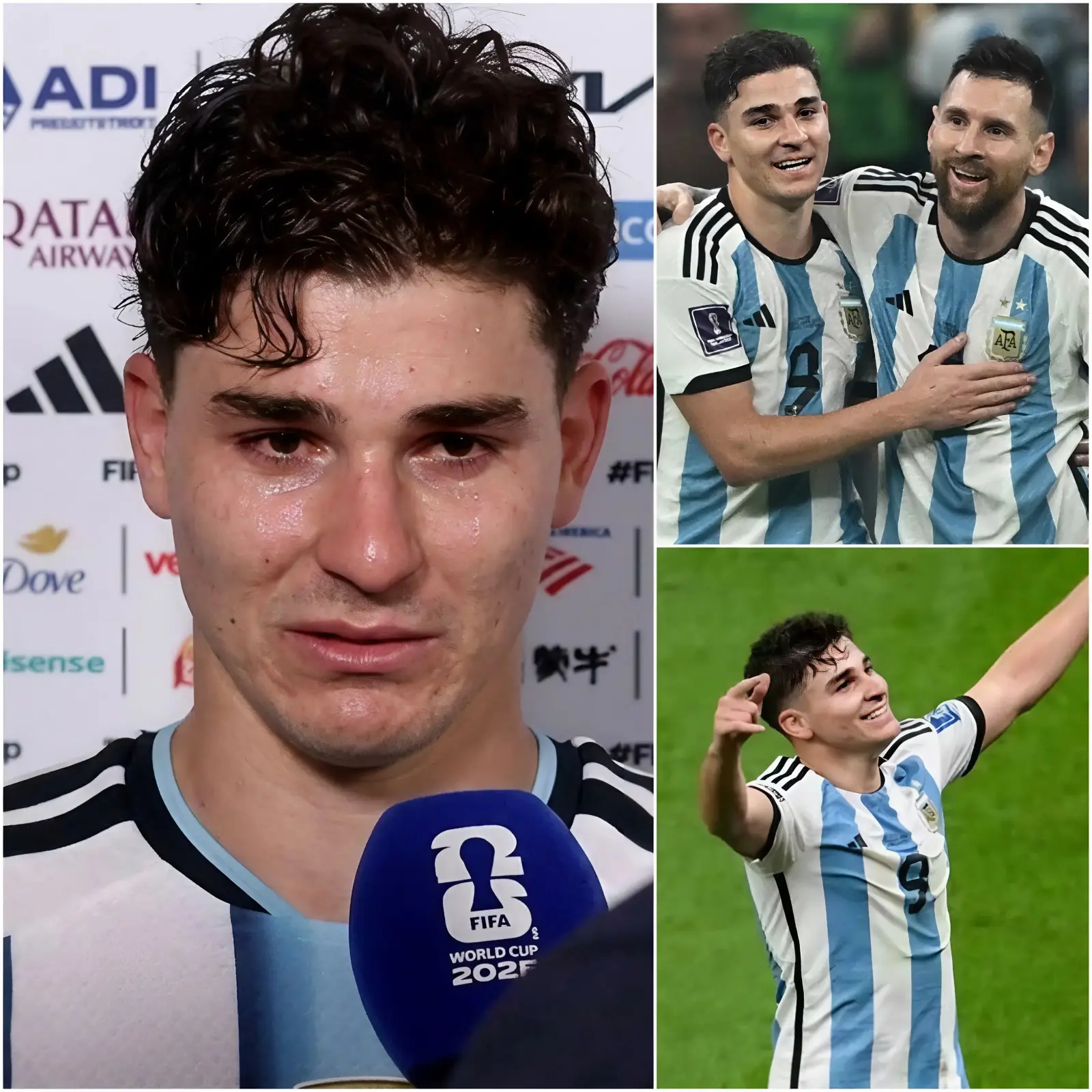 Cover Image for 🔴 IMPACTANTE: El caos se apoderó por completo del vestuario de la selección argentina tras una declaración inesperada de Julián Álvarez… todo el equipo rompió a llorar.