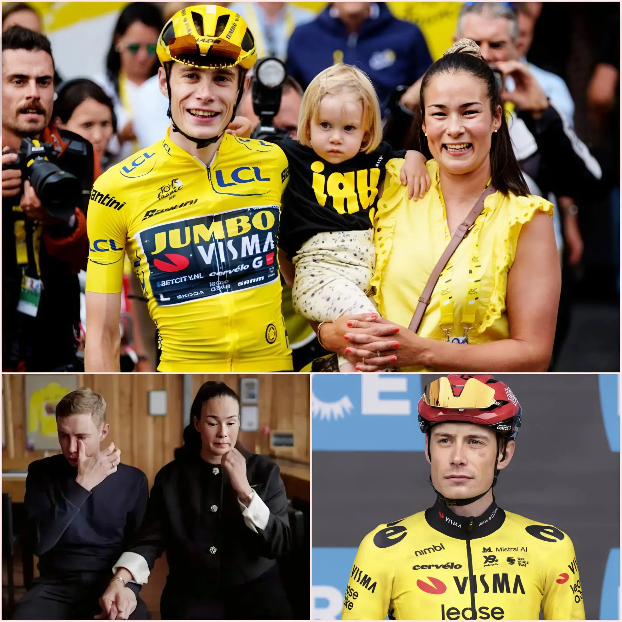 Cover Image for SCHOKKEND: 😭💖 Jonas Vingegaards vrouw, Trine Marie Hansen, heeft zich uitgesproken over de situatie van Jonas Vingegaard in aanloop naar de Tour de France van 2026, wat duizenden mensen zorgen baart.