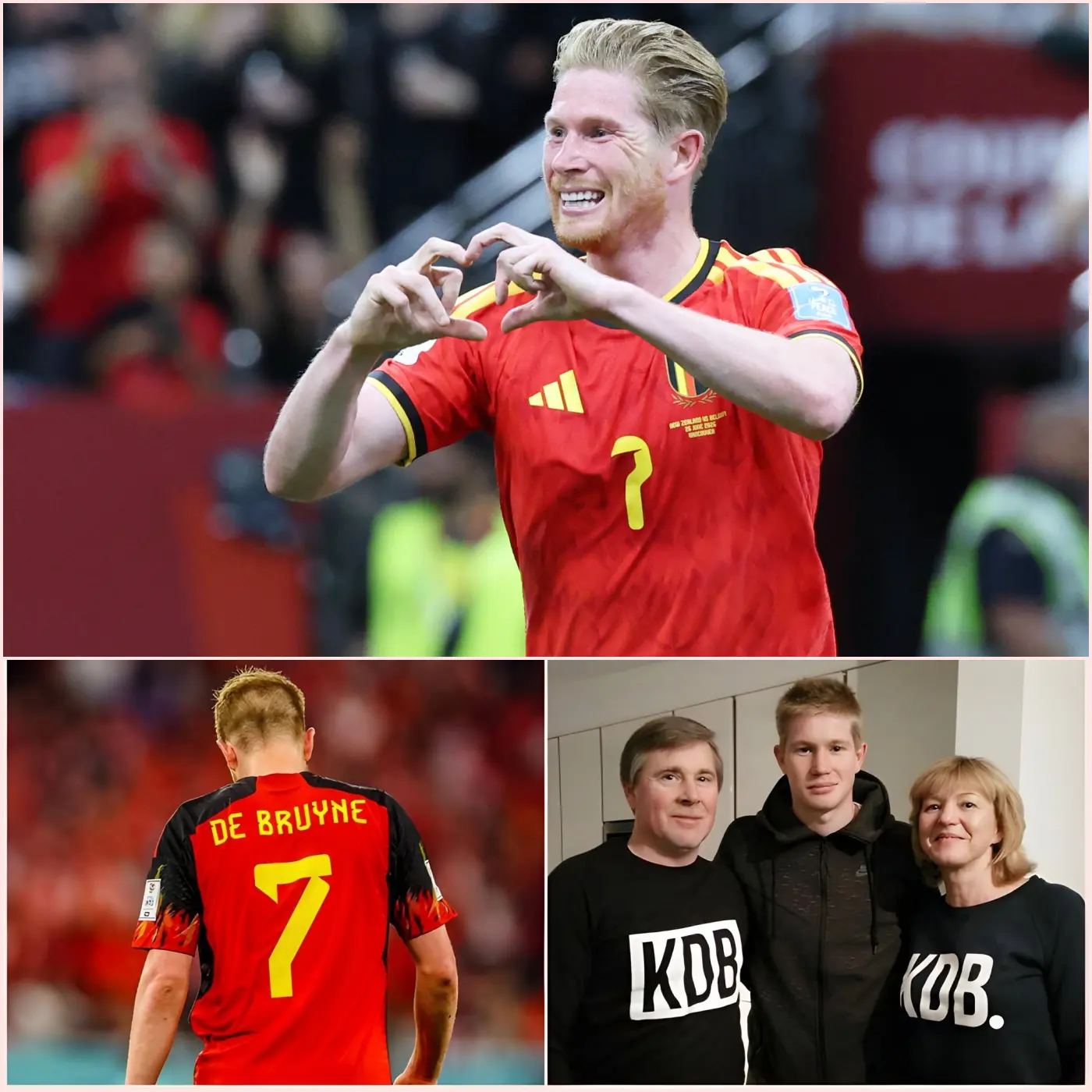 Cover Image for ❤️ “MIJN ZOON HEEFT ONZE FAMILIE EN HET HELE LAND BELGIË TROTS GEMAAKT…” De moeder van Kevin De Bruyne vertelde, met tranen in haar ogen, het ontroerende verhaal over de weg van haar zoon naar succes.