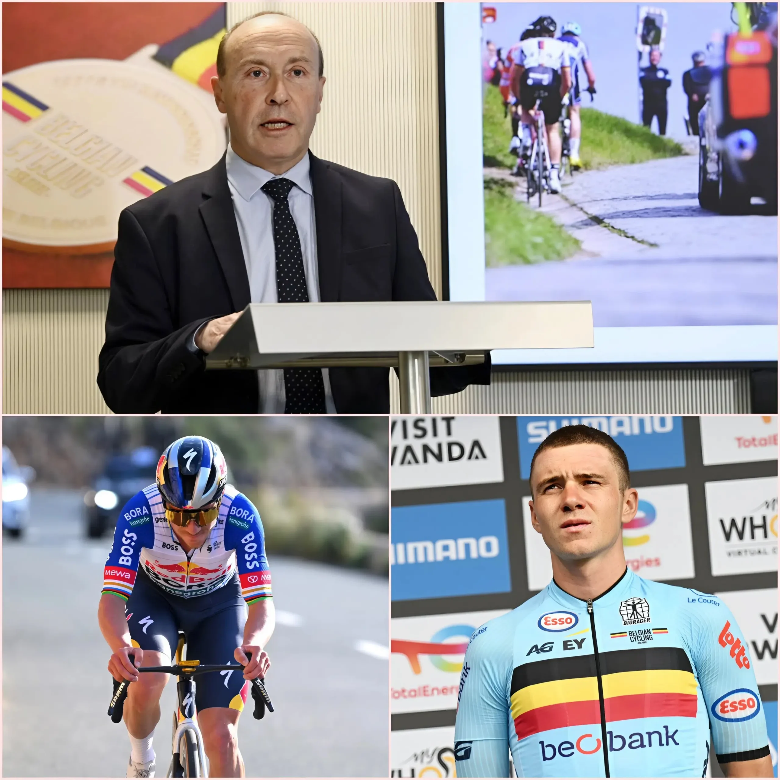 Cover Image for SCHOKKEND NIEUWS OVER DE TOUR DE FRANCE 2026: 🔥🔥 De voorzitter van de Belgische Wielbond heeft de officiële straf bekendgemaakt voor Remco Evenepoel, die de Belgische nationale kampioenschappen heeft overgeslagen om deel te nemen aan de Tour de France 2026. Dit heeft tot grote verontwaardiging geleid onder duizenden Belgen.
