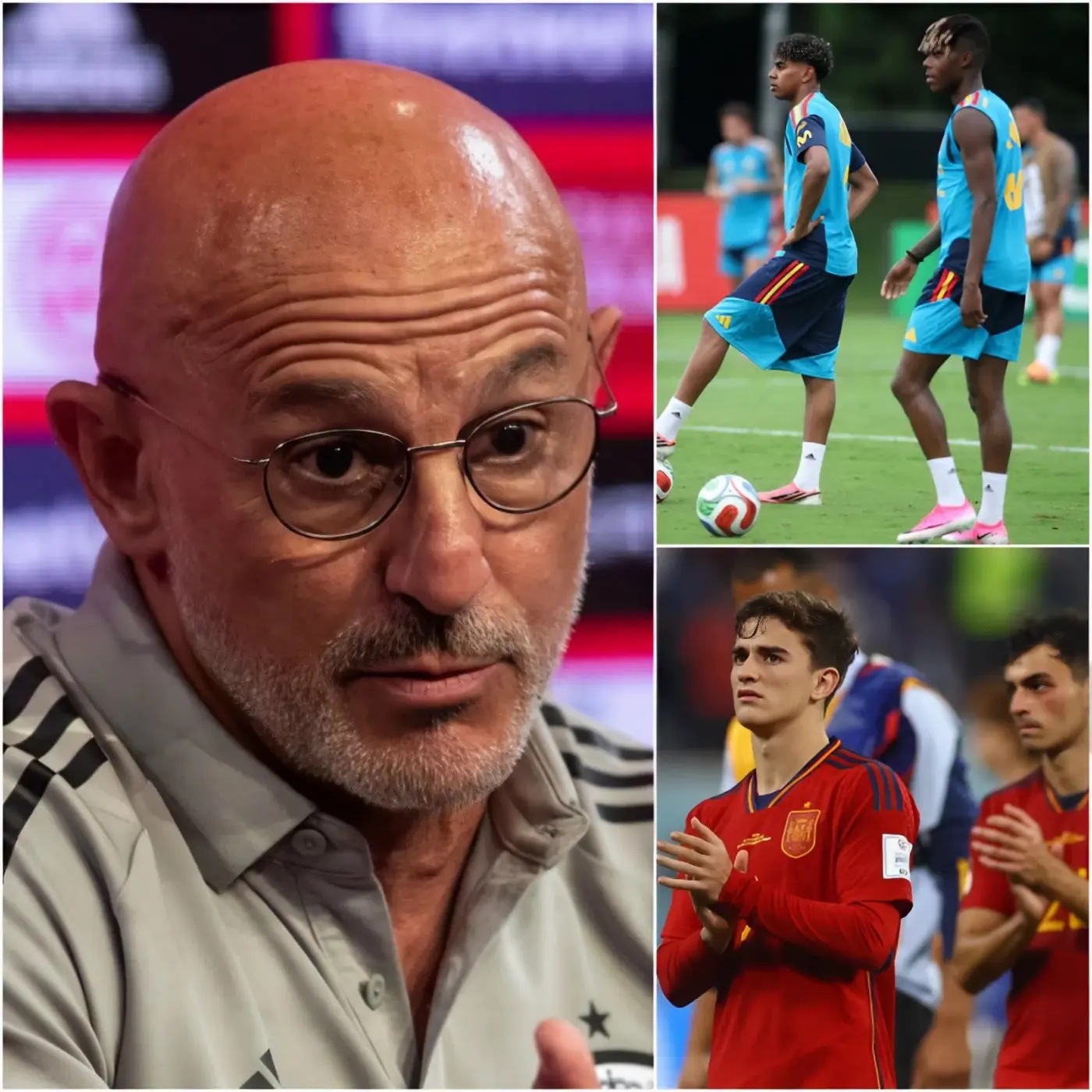 Cover Image for 🚨ÚLTIMA HORA: “Renuncio si se queda aquí…” Luis de la Fuente, seleccionador de España, ha lanzado un duro ultimátum respecto a un jugador de la plantilla. Afirmó que este jugador nunca formó parte de sus planes y que no tenía ninguna intención de utilizarlo en los partidos.