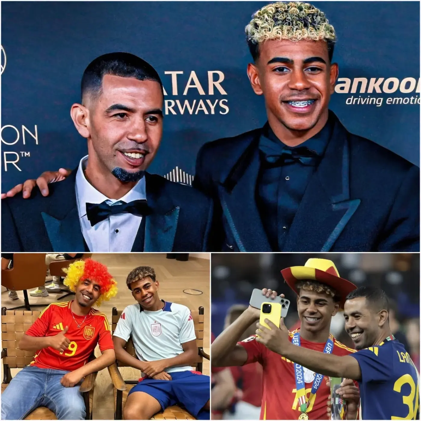 Cover Image for ❤️ “MI HIJO HA HECHO SENTIR ORGULLOSA A NUESTRA FAMILIA Y A TODO EL PAÍS DE ESPAÑA…” El padre de Lamine Yamal, entre lágrimas, contó la emotiva historia del camino hacia el éxito de su hijo. Procedente de una familia muy humilde,