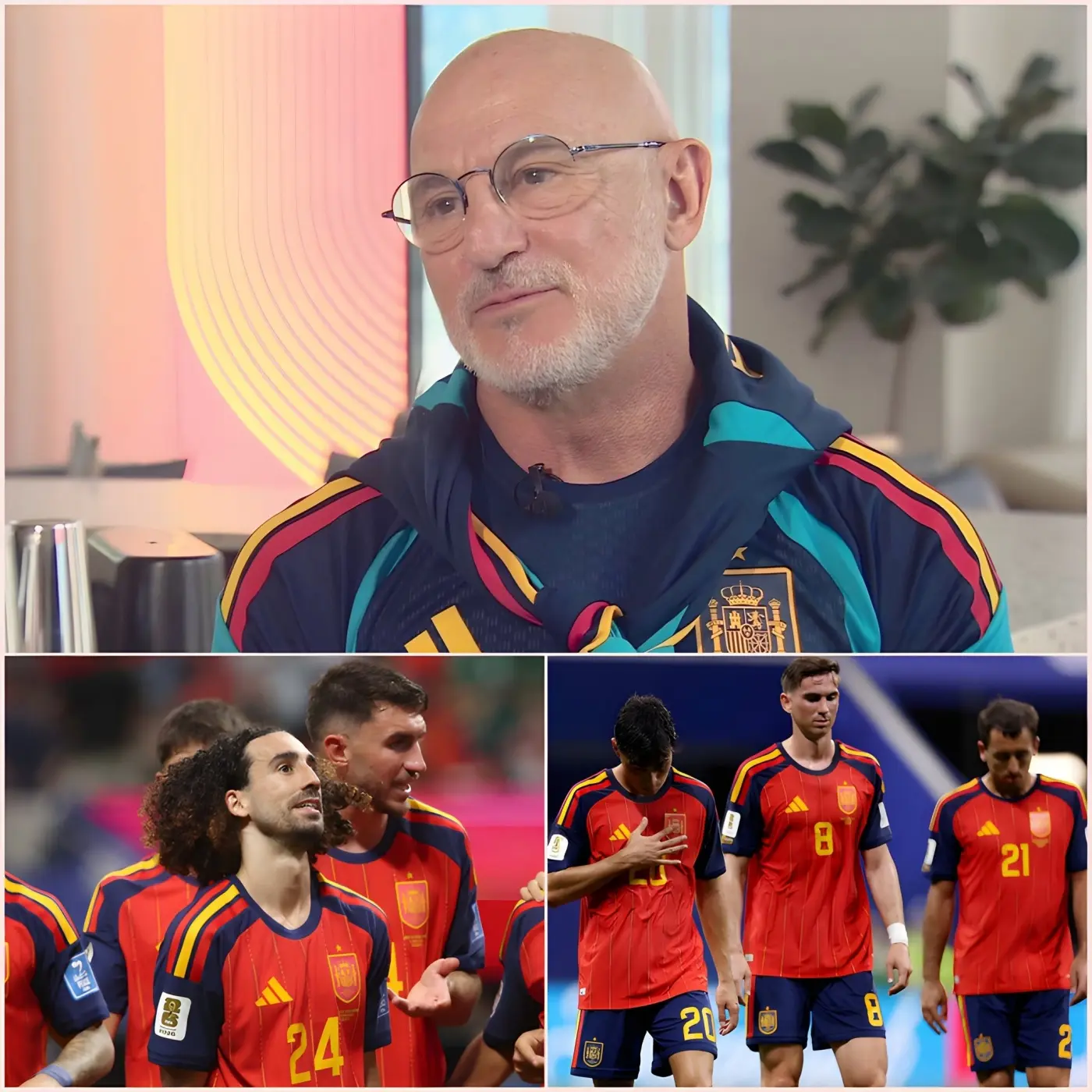 Cover Image for 💔🥲 “ÉL LO DIO TODO,…” El seleccionador de España, Luis de la Fuente, ha dejado a todos en absoluto shock tras comparecer públicamente y confirmar la peor de las noticias antes del crucial choque de octavos de final.
