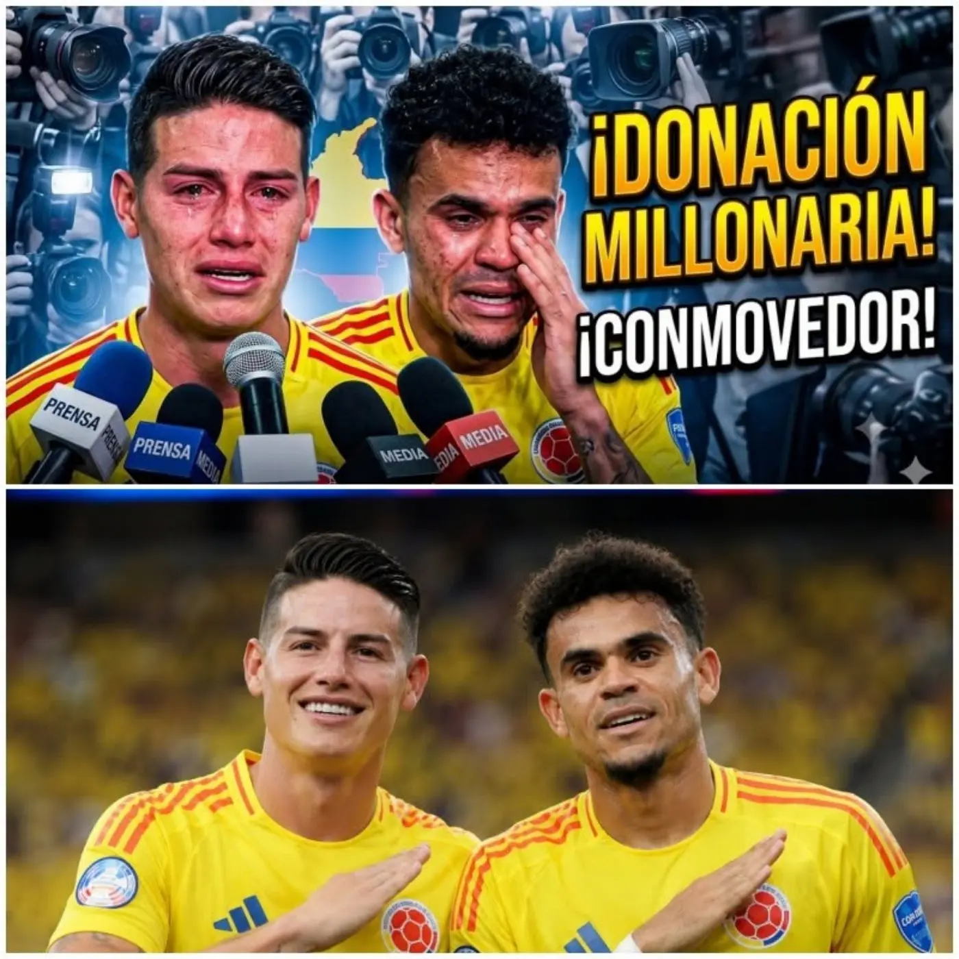 Cover Image for El mundo del deporte se paraliza ante una de las peores tragedias de la historia reciente y la reaccion de James Rodriguez y Luis Diaz te dejara sin palabras.