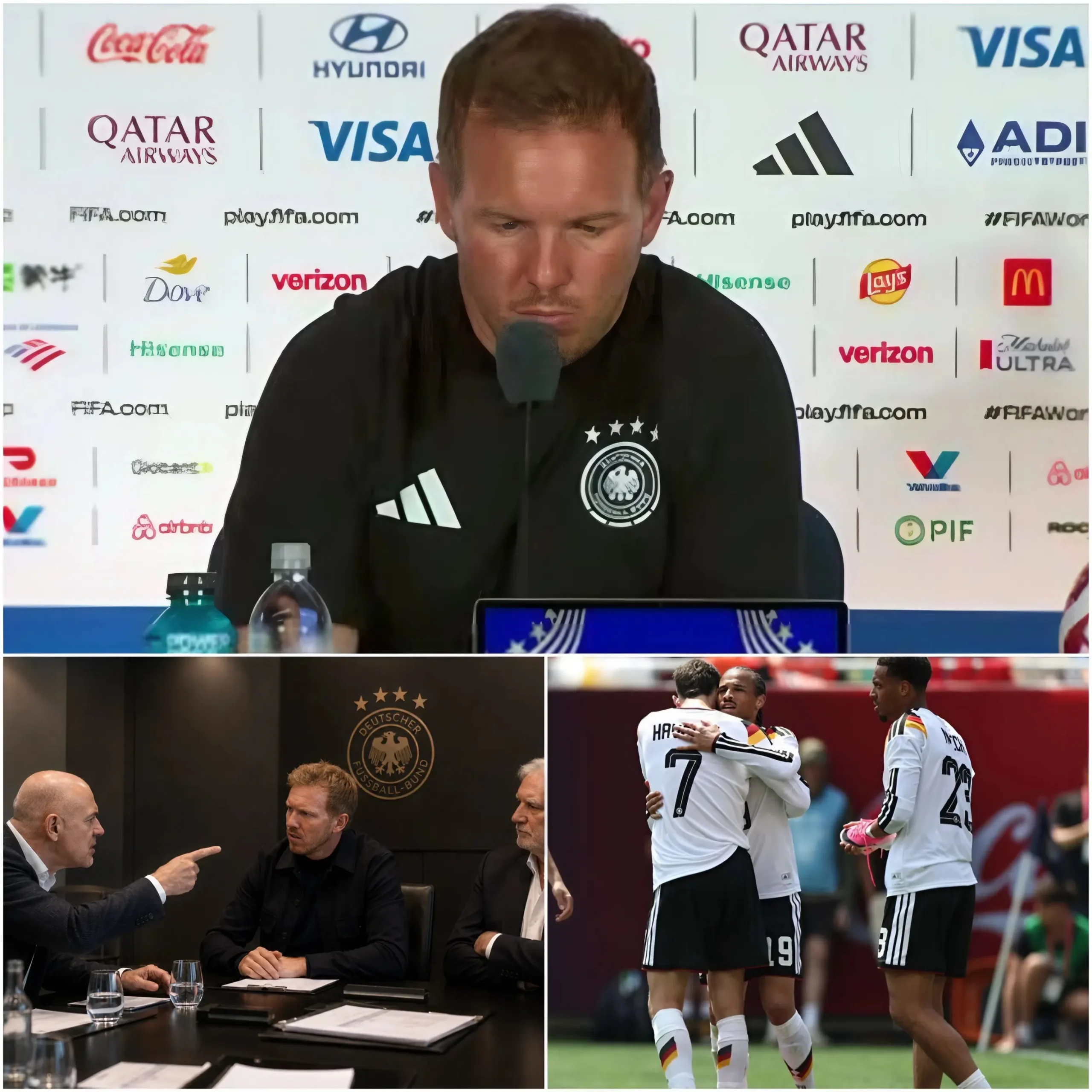 Cover Image for 🚨 EILMELDUNG: DFB WEIST NAGELSMANN AN, NACH KRISENSITZUNG SOFORT DREI LEISTUNGSTRÄGER ZU STREICHEN!