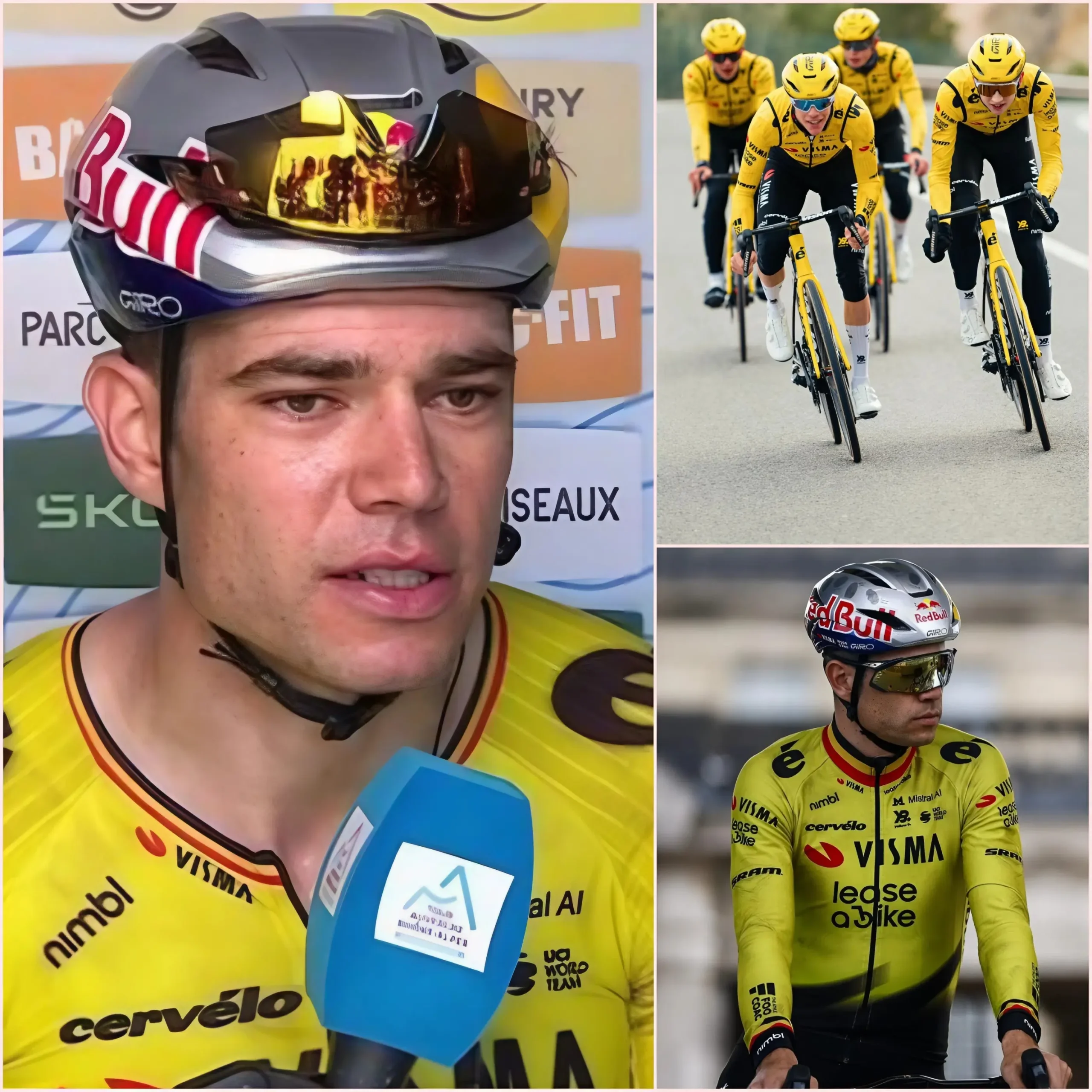 Cover Image for 🚨🚨Schokkende onthulling van Wout Van Aert: Professioneel wielrenner Wout Van Aert verraste fans met zijn uitspraak: “Als Visma ver wil komen in de Ronde van Frankrijk van 2026