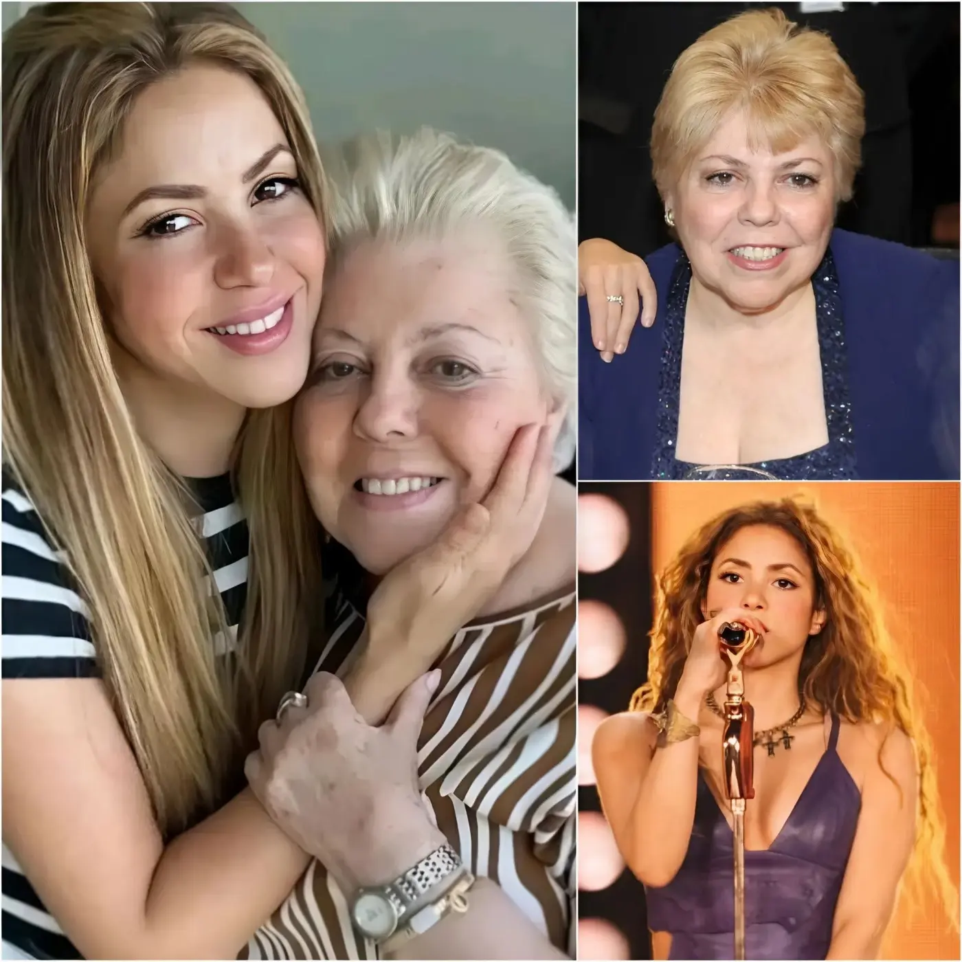 Cover Image for EMOCIÓN: “Hija mía, naciste para brillar”, dijo la madre de Shakira mientras observaba con ternura a su hija deslumbrar sobre EMOCIÓN: “Hija mía, naciste para brillar”, dijo la madre de Shakira mientras observaba con ternura a su hija deslumbrar sobre el escenario.