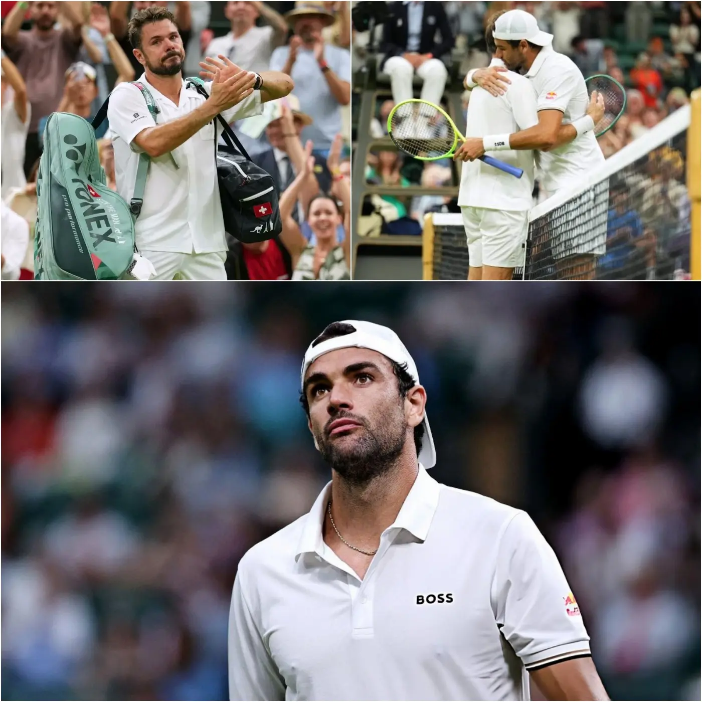 Cover Image for 🎾“Pero Stan Warrington fue el único que cambió mi definición de grandeza”. Matteo Berrettini ofreció un emotivo homenaje tras lo que muchos consideraron uno de los partidos más inolvidables de Wimbledon, reconociendo que
