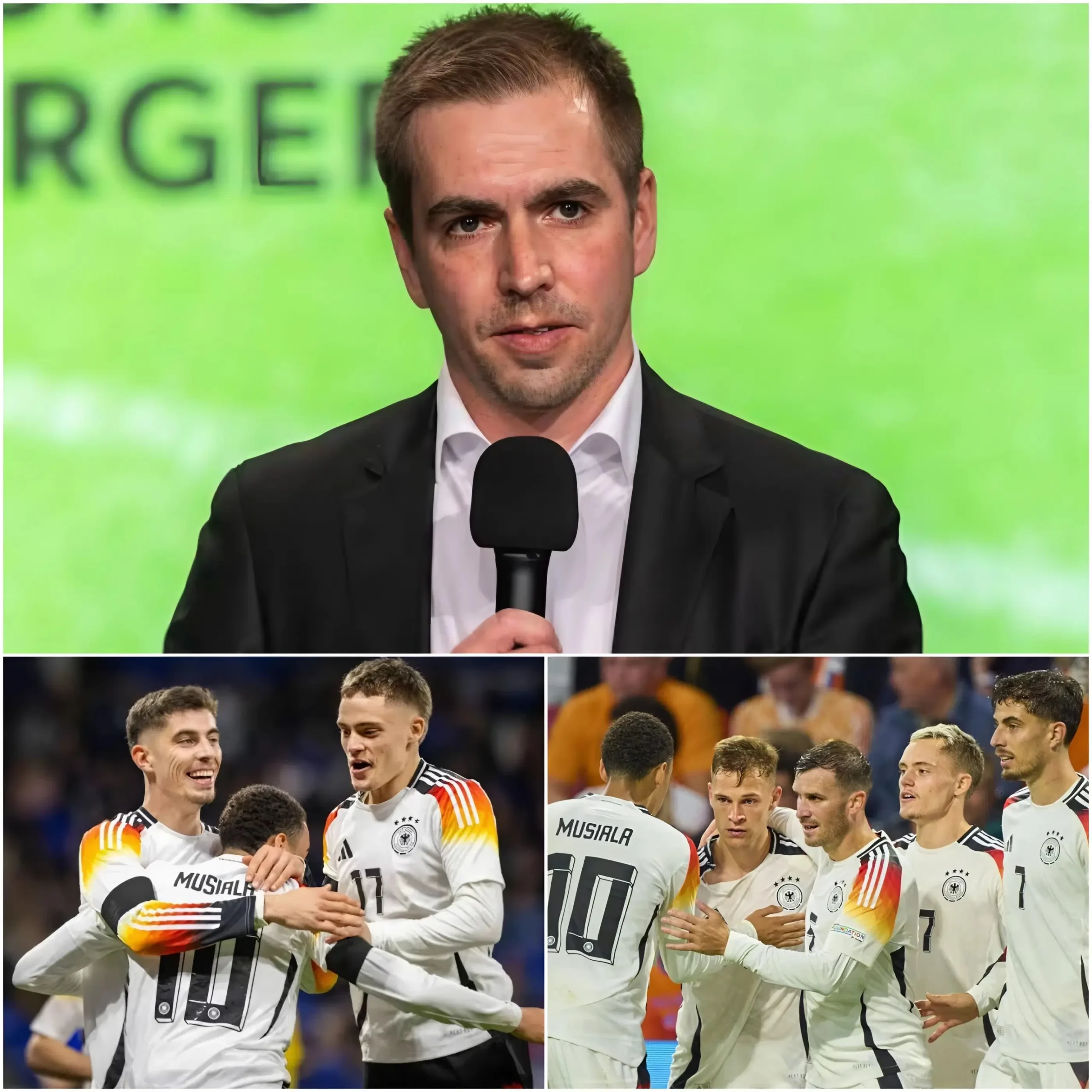 Cover Image for 🚨 „DEUTSCHLAND HAT NICHT WEGEN EINES EINZIGEN SPIELS VERLOREN… SIE VERLIEREN SICH SELBST!“ – Die Legende Philipp Lahm hat mit der Benennung der Kernprobleme, die zur Niederlage Deutschlands gegen Paraguay bei der WM 2026 führten, für Aufsehen gesorgt.