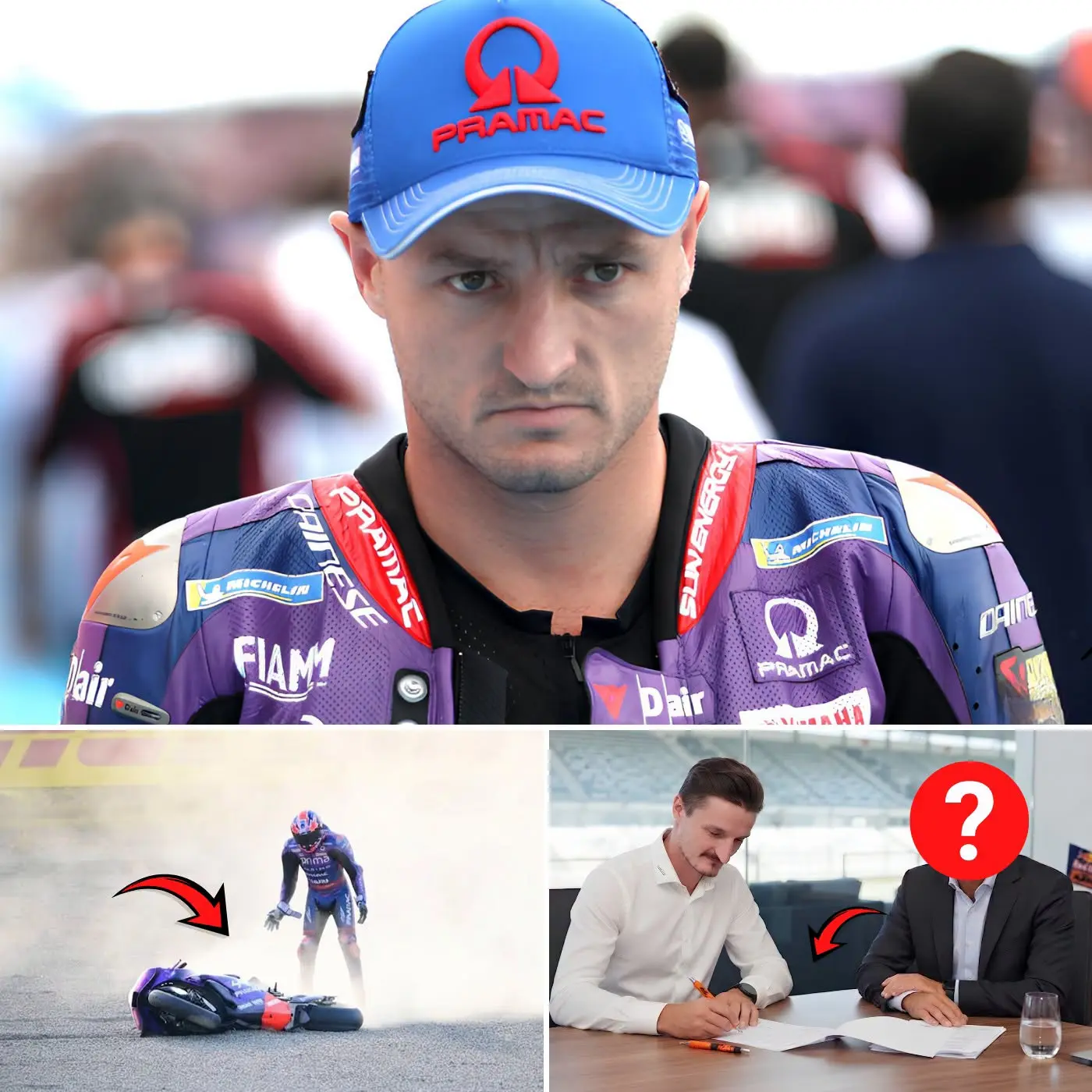 Cover Image for « Je ne peux plus supporter cette humiliation… » 🚨 — Jack Miller laisse éclater sa colère et évoque un possible départ de Yamaha en 2027. Il révèle comment la direction a systématiquement ignoré ses retours techniques sur la moto, le poussant à bout. 👇👇