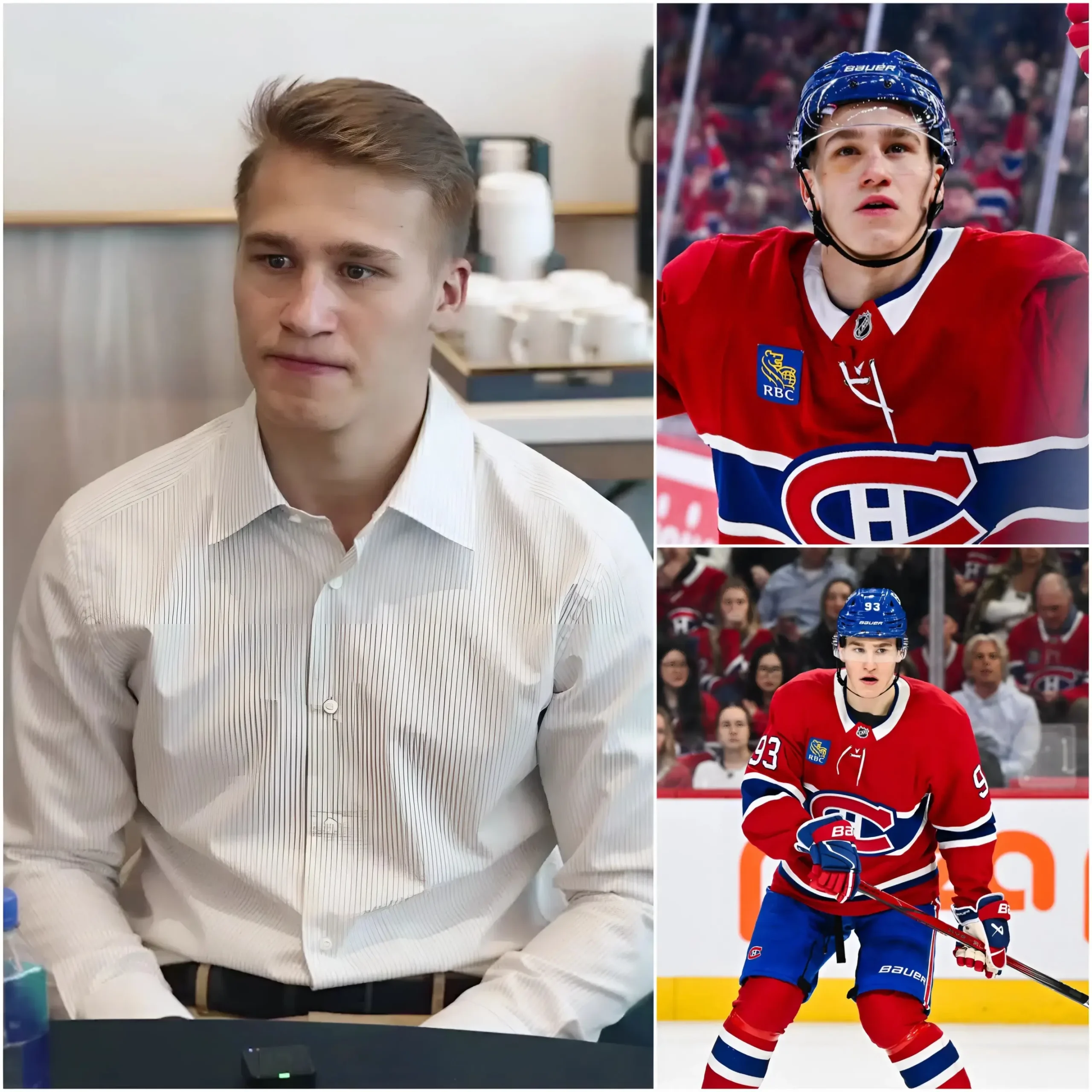Cover Image for 🏒🚨 « L’ARGENT N’A JAMAIS ÉTÉ LA CHOSE LA PLUS IMPORTANTE DE MA VIE ! » — Ivan Demidov a bouleversé toute la NHL et les supporters des Canadiens de Montréal en mettant fin aux spéculations autour de sa prolongation de contrat grâce à une déclaration aussi sincère que pleine de caractère.