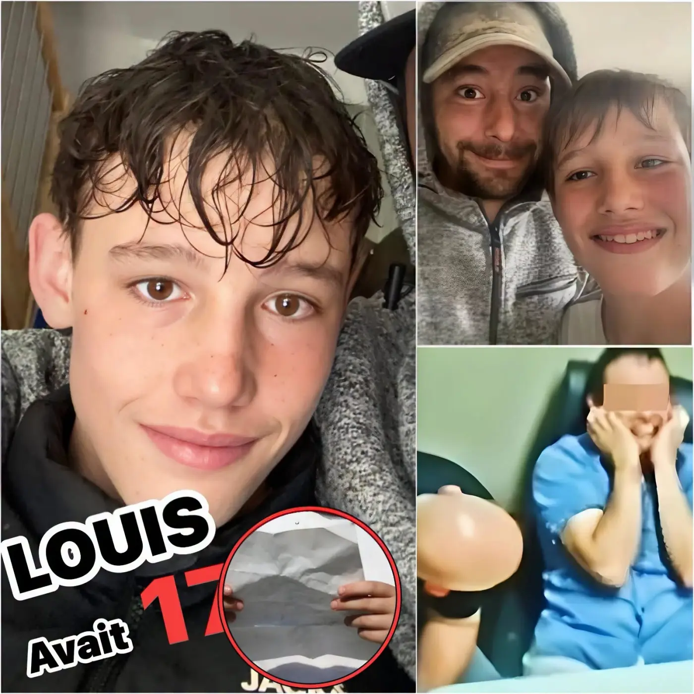 Cover Image for Heartbreaking discovery: Louis’s diary was found under the bed. “My child had to endure this suffering for a whole year without me knowing.” The father collapsed in front of his son’s portrait, overcome by an unspeakable grief.