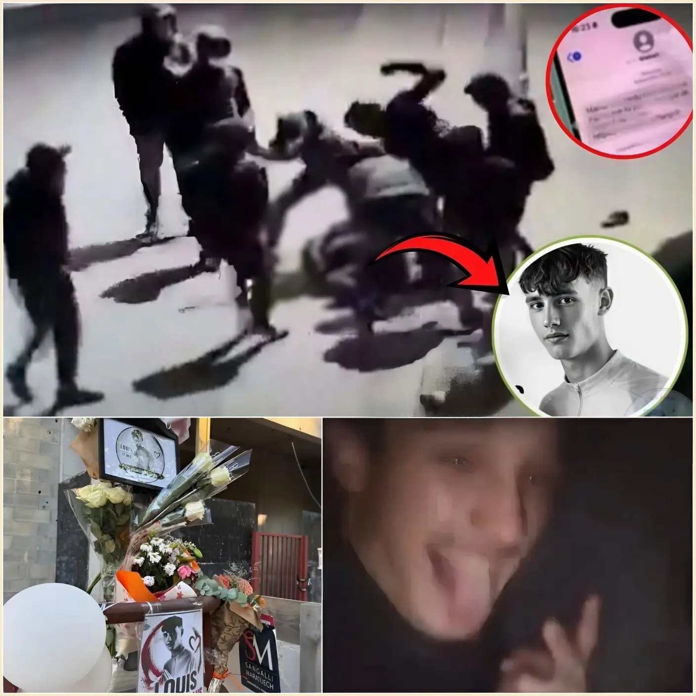 Cover Image for UN GIRO TRÁGICO: Luis, 17 años, fue salvajemente golpeado hasta la muerte. Su teléfono móvil fue encontrado. Su último mensaje desesperado hacia su mamá, con solo diez palabras, describiendo sus sufrimientos, también fue descubierto.
