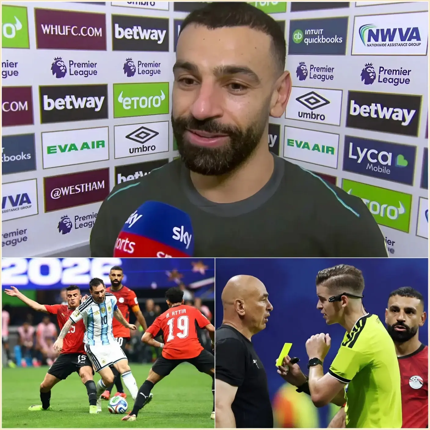 Cover Image for NOTICIA DE ÚLTIMA HORA: La FIFA se ve obligada a convocar una reunión de emergencia no programada tras la derrota de Egipto por 3-2 ante Argentina.