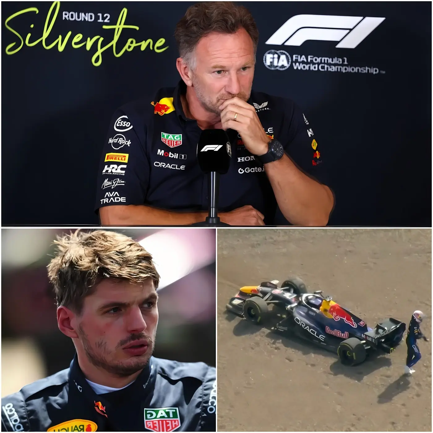 Cover Image for 20 MINUTES AGO: “I’M SORRY TO EVERYONE” — Christian Horner
