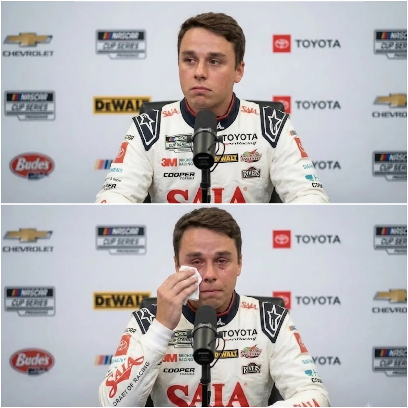 Cover Image for OFFICIAL ANNOUNCEMENT: Christopher Bell has just made a shocking decision, officially ending his relationship with Toyota, putting an end to speculation about the driver’s future… The reason for his departure has left fans stunned…