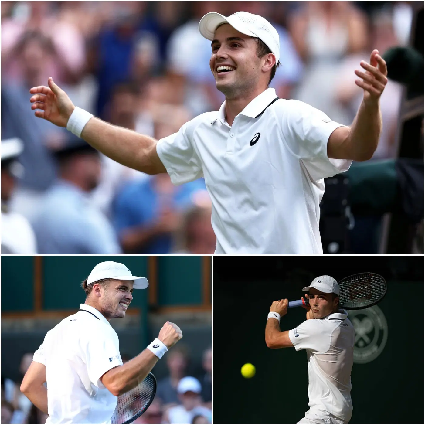 Cover Image for “WIMBLEDON HISTORY SHAKES: ARTHUR FERY CREATES A MIRACLE, BECOMING THE FIRST WILDCARD IN 25 YEARS TO REACH THE SEMI-FINALS!”