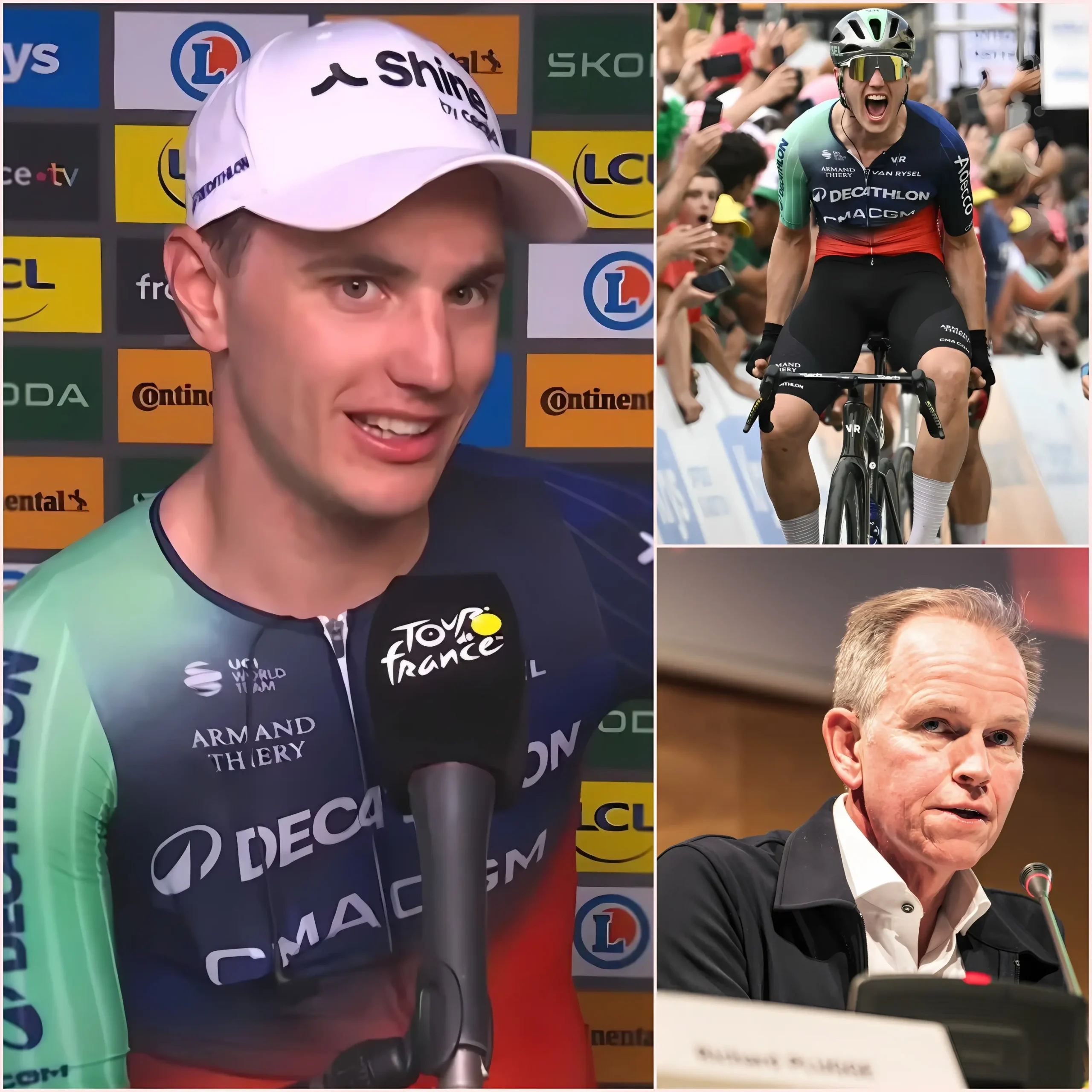 Cover Image for SCHOK: De jonge Nederlandse wielrenner Olav Kooij schokte de wereld en de media van de Tour de France door een bod van 20 miljoen dollar van Team Visma af te wijzen na zijn vertrek bij het toonaangevende wielermerk