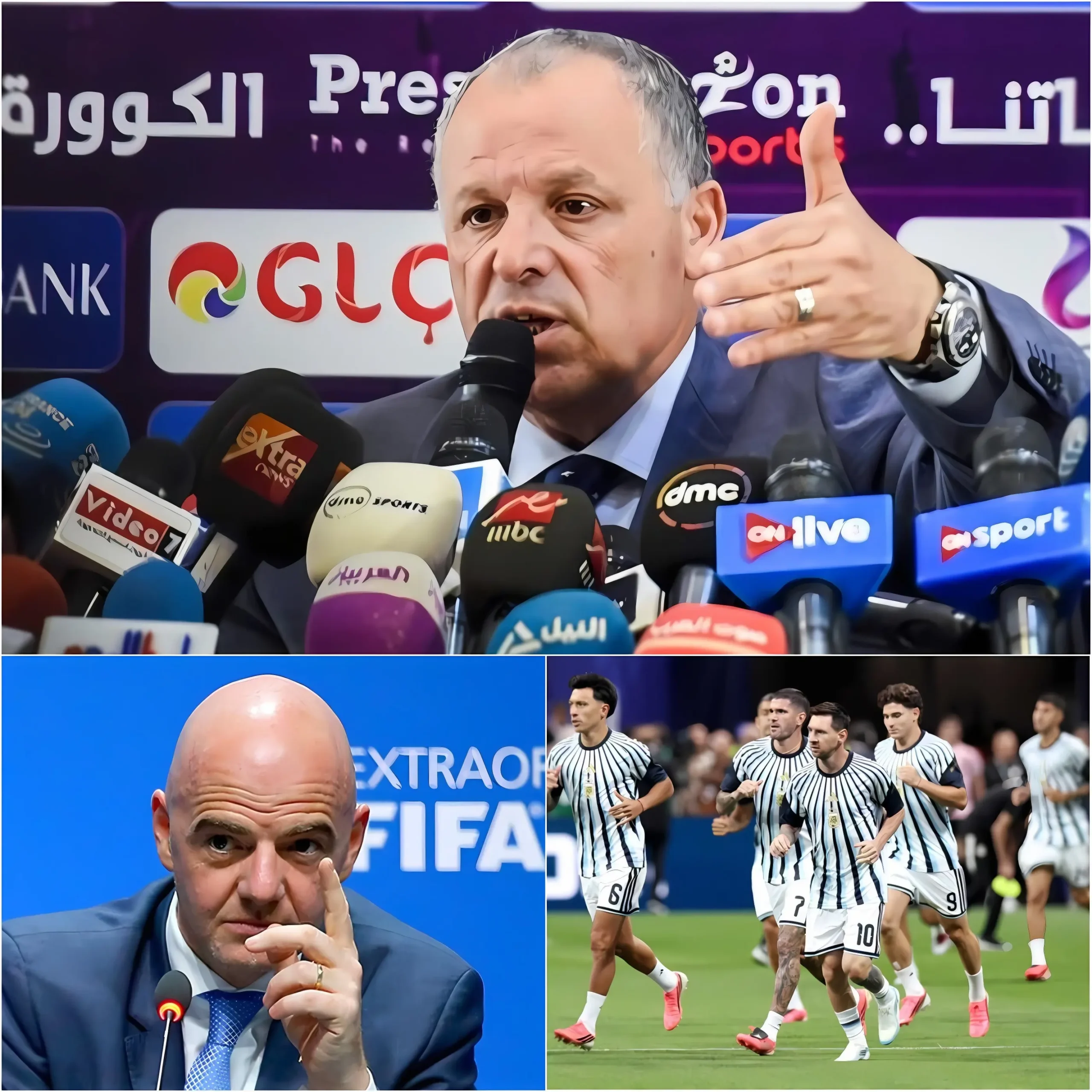 Cover Image for 🚨NOTICIA DE ÚLTIMA HORA: La Federación Egipcia de Fútbol y otras cuatro selecciones nacionales han solicitado de forma conjunta a la FIFA
