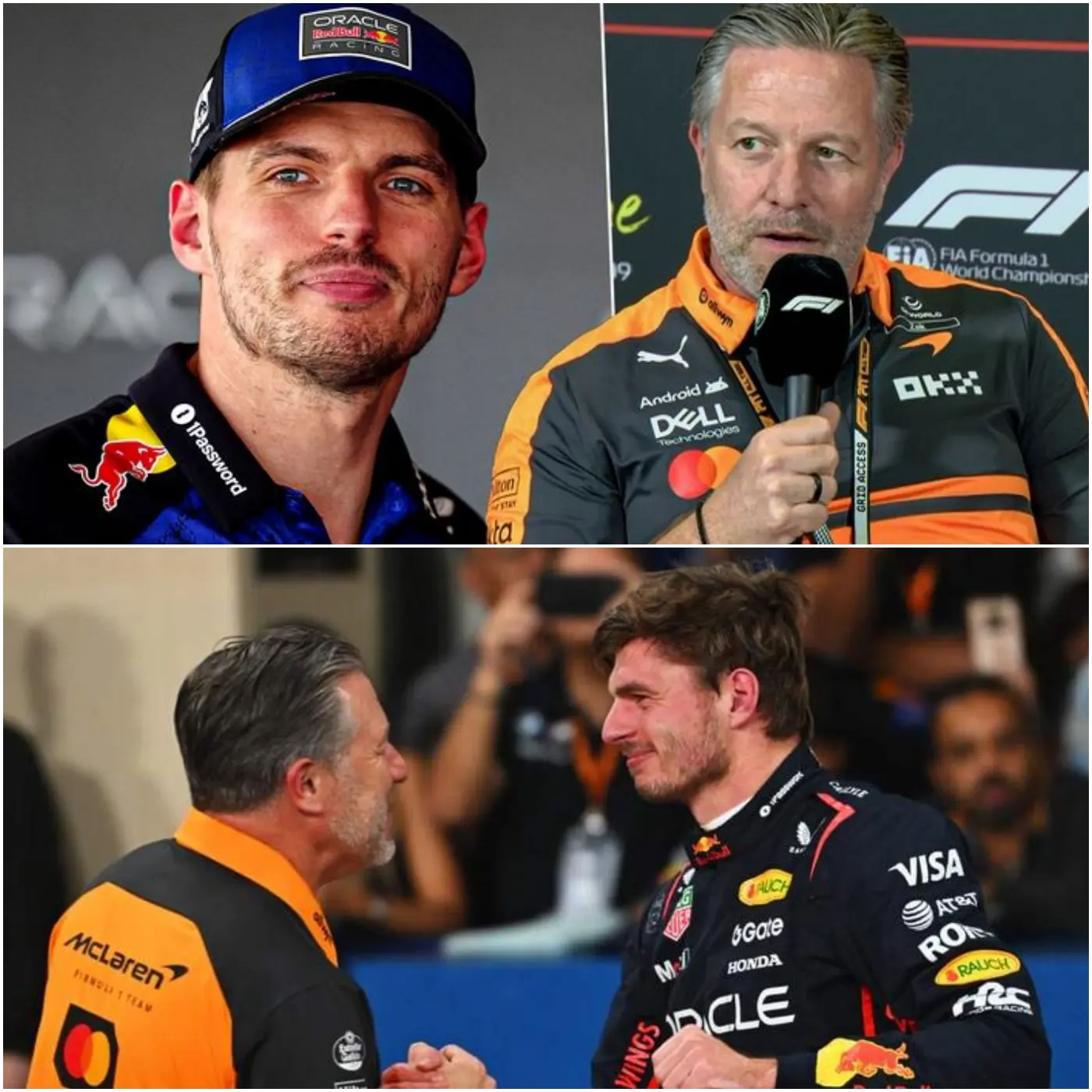 Cover Image for “If Max Verstappen just says the word… I’ll fulfill all his requests,” Zak Brown unexpectedly stated regarding the transfer of the century, declaring he would do everything to secure the Dutch driver…