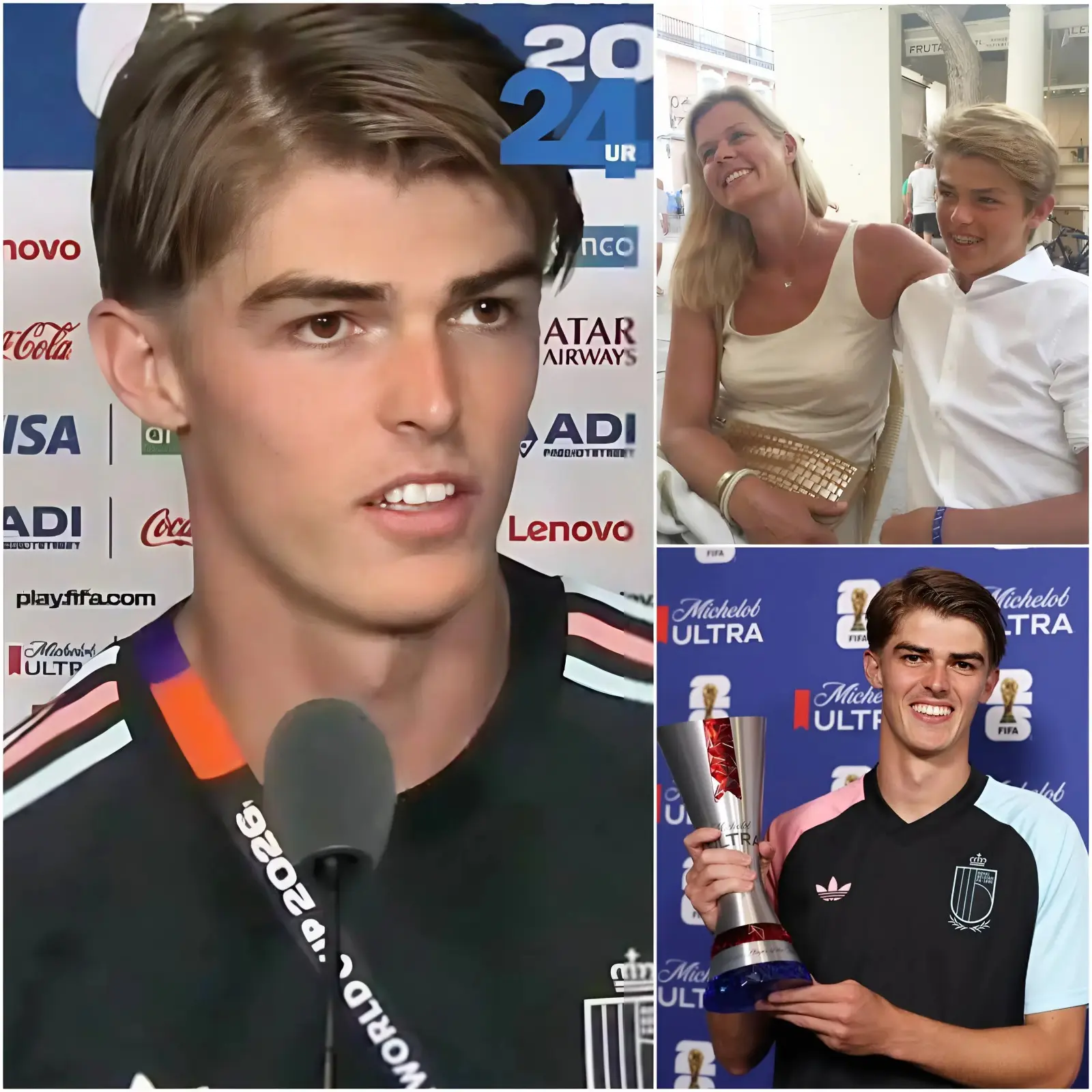 Cover Image for GOED NIEUWS: Het jonge talent Charles De Ketelaere van de Belgische nationale ploeg heeft zijn volledige bonus van het WK 2026 besteed aan het verwezenlijken van de droom van zijn ouders.