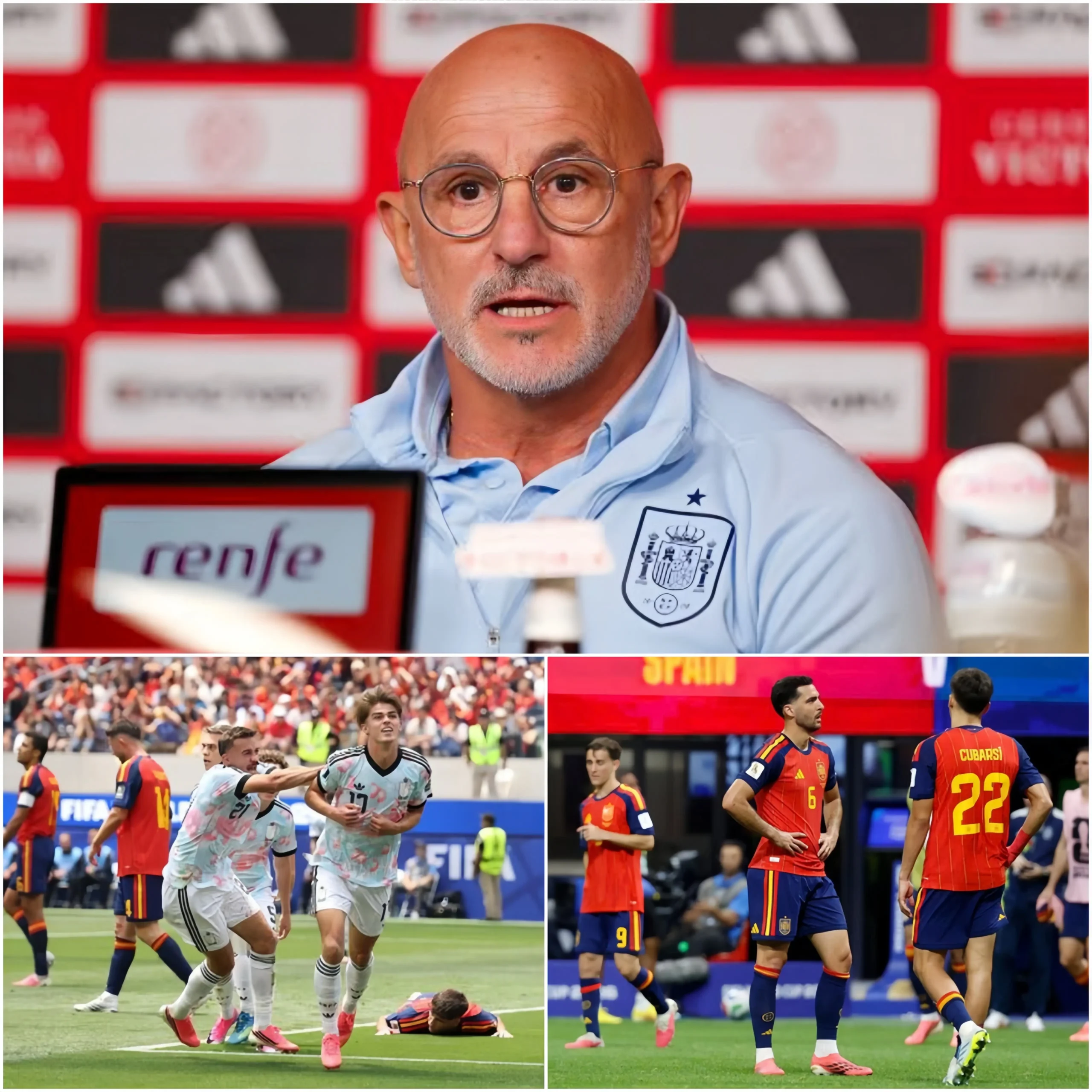 Cover Image for 🚨 NOTICIA DE ÚLTIMA HORA: A pesar de la reciente victoria de España sobre Bélgica, el seleccionador Luis de la Fuente sigue decepcionado con el rendimiento de uno de sus jugadores.