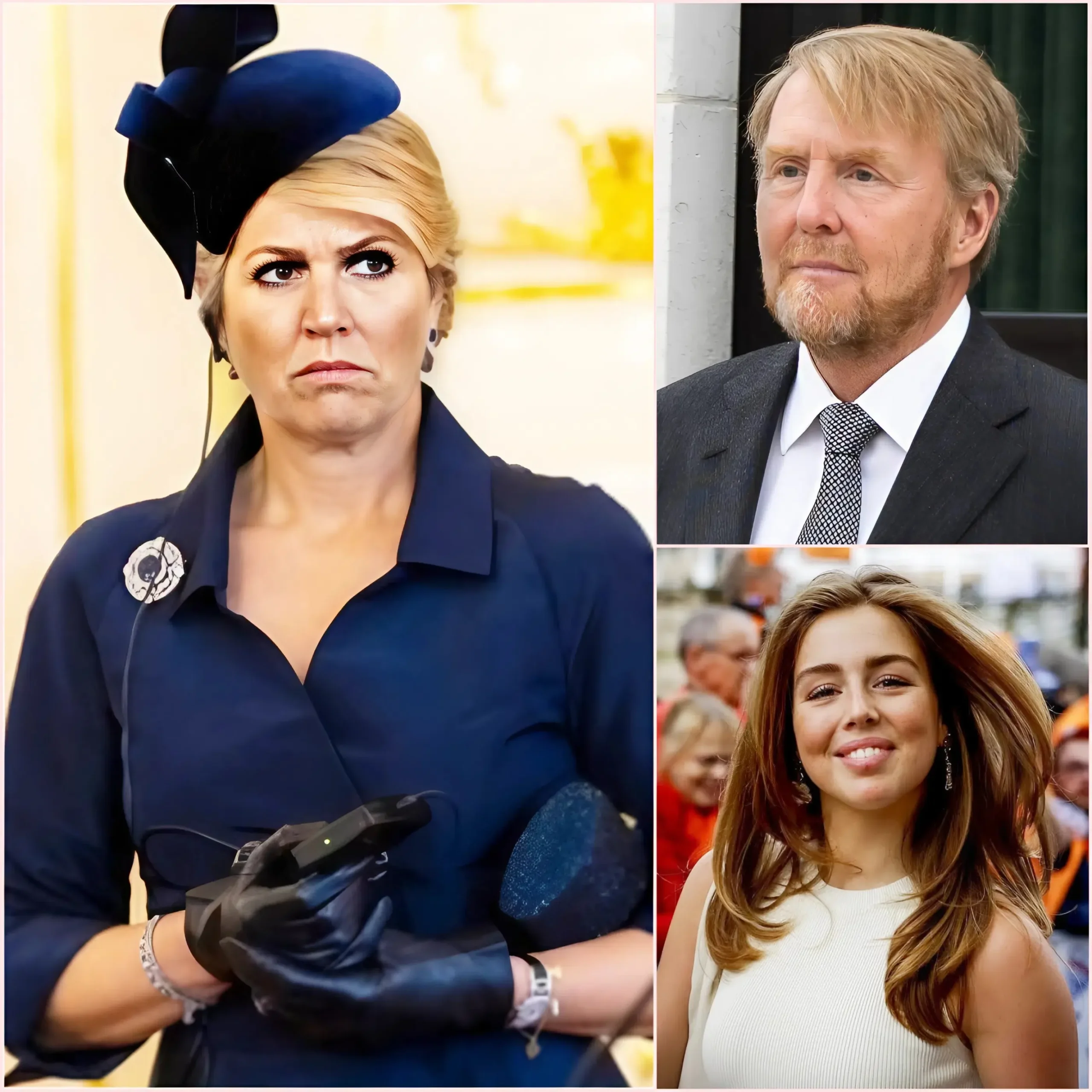 Cover Image for “Ik zal je dit nooit vergeven.” Koningin Máxima is woedend en diep teleurgesteld in koning Willem-Alexander vanwege zijn beslissing over prinses Alexia en haar geliefde.