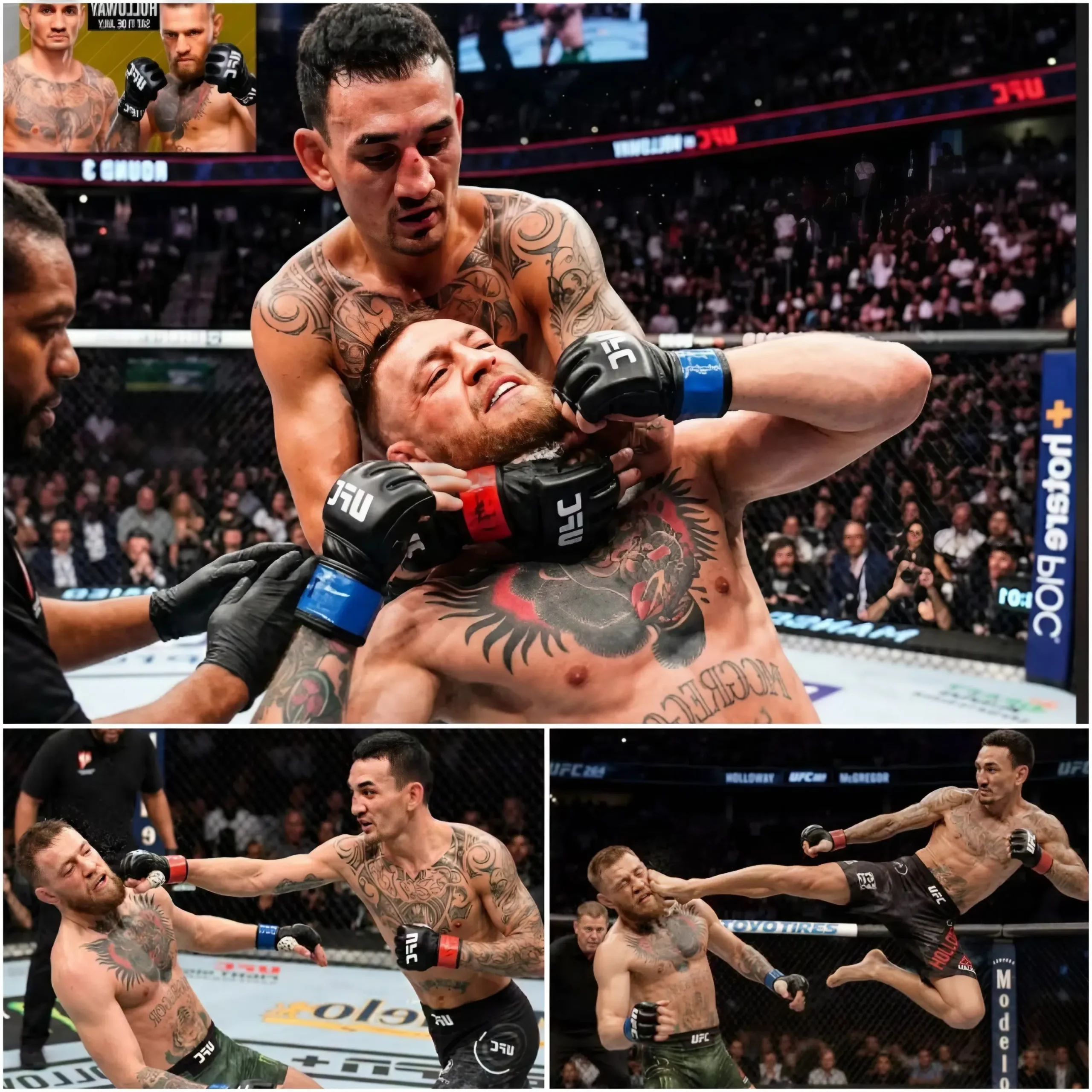 Cover Image for 🔥 “KEEP DOUBTING HIM… HE’LL KEEP PROVING YOU WRONG.” — Max Holloway Floors Conor McGregor With a Devastating Finish That Leaves the UFC World Frozen in Silence 👇👇👇