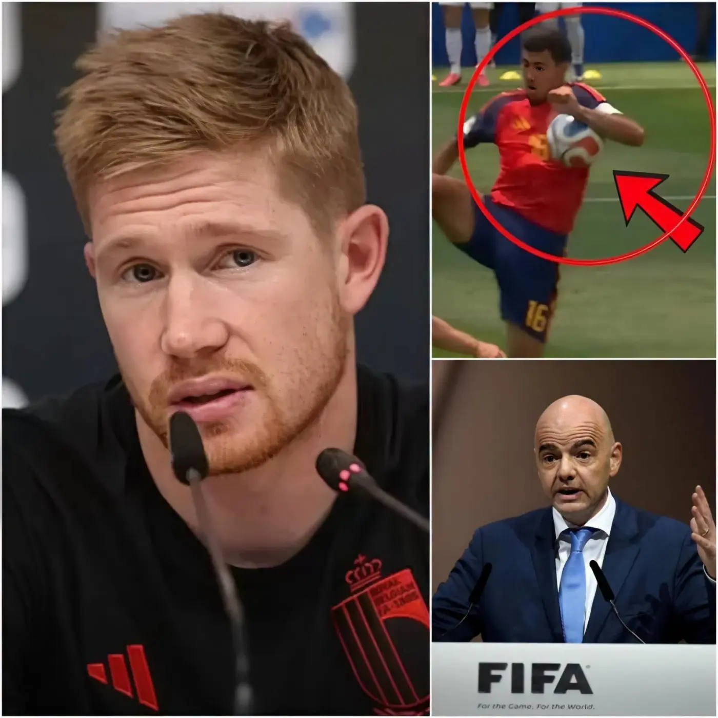 Cover Image for 🚨ÚLTIMA HORA: “Si quieren que España gane a toda costa, entréguenles la Copa del Mundo y dejen de hacernos jugar partidos que no importan”.